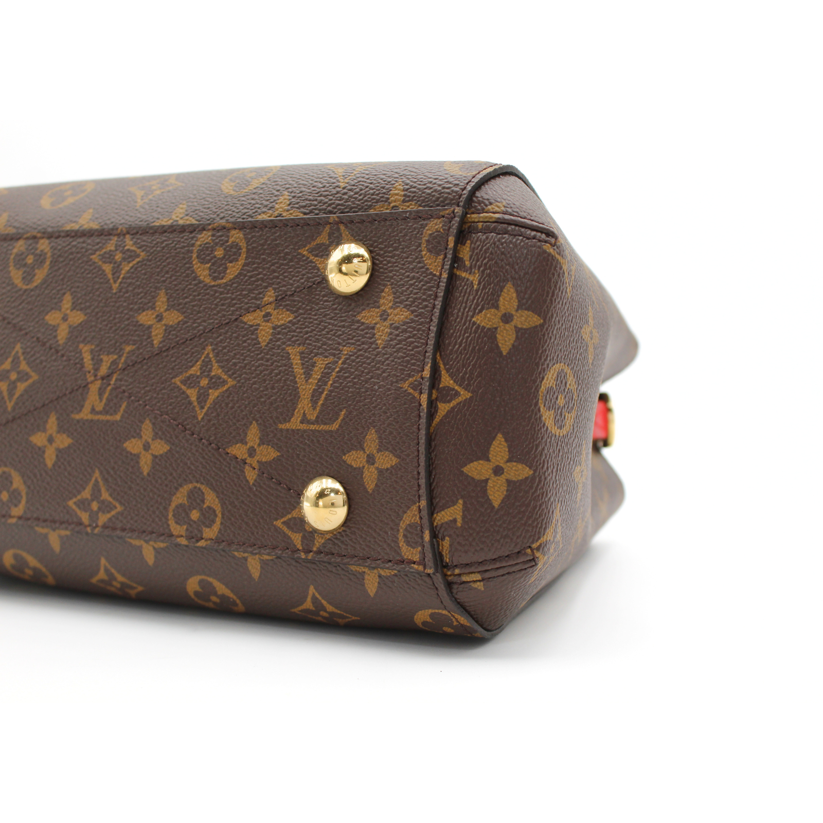 Montaigne BB Monogram Coated Canvas Marron Handbag