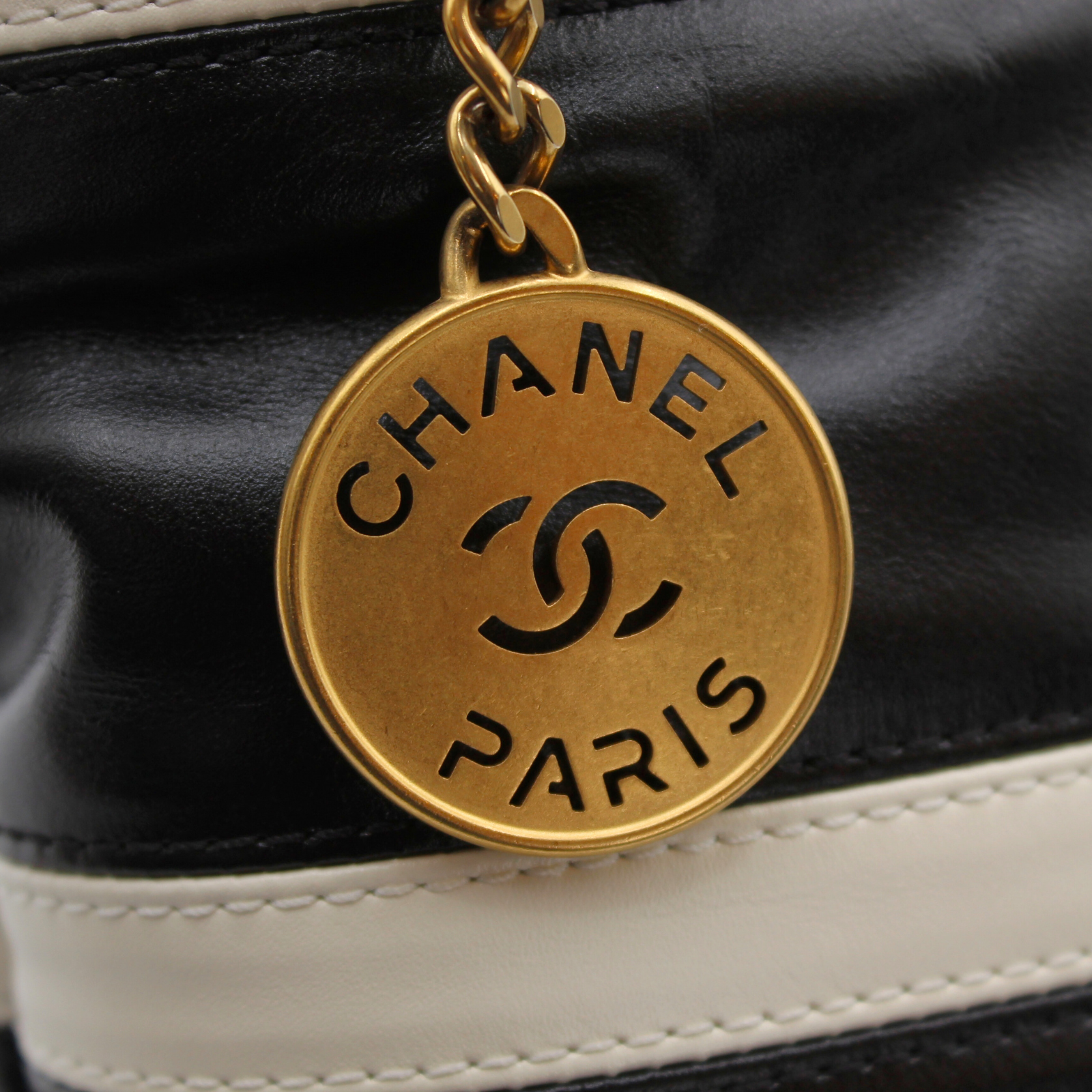 Chanel 22 Mini Calf Black Handbag