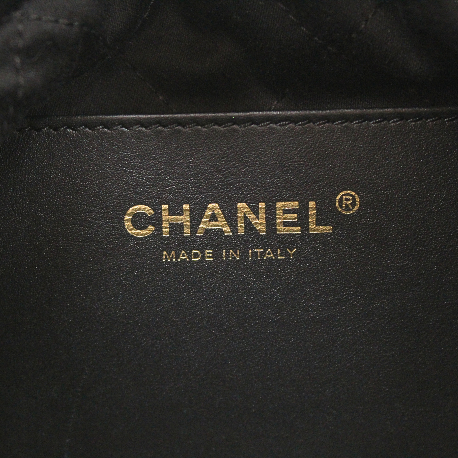 Chanel 22 Mini Calf Black Handbag