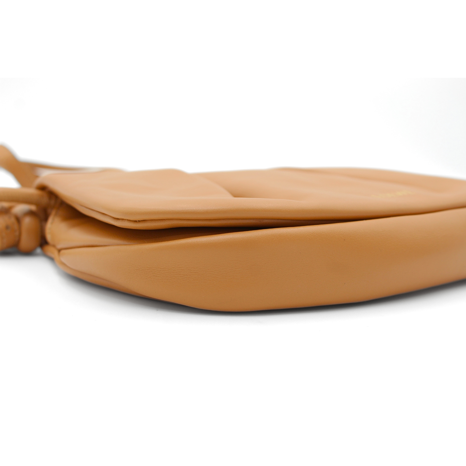 Paseo Satchel Lamb Beige Shoulder Bag
