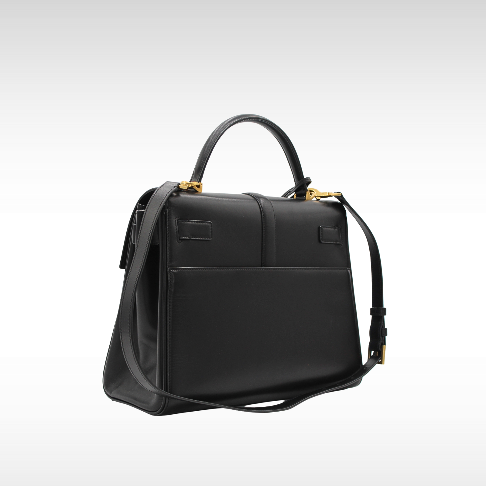 Le Fermoir Calf Handbag