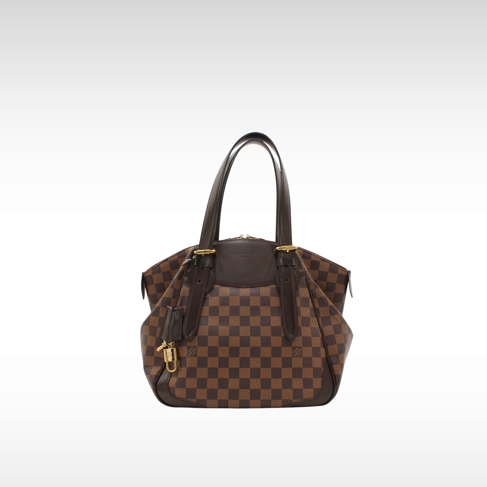 Verona MM Damier Shoulder Bag