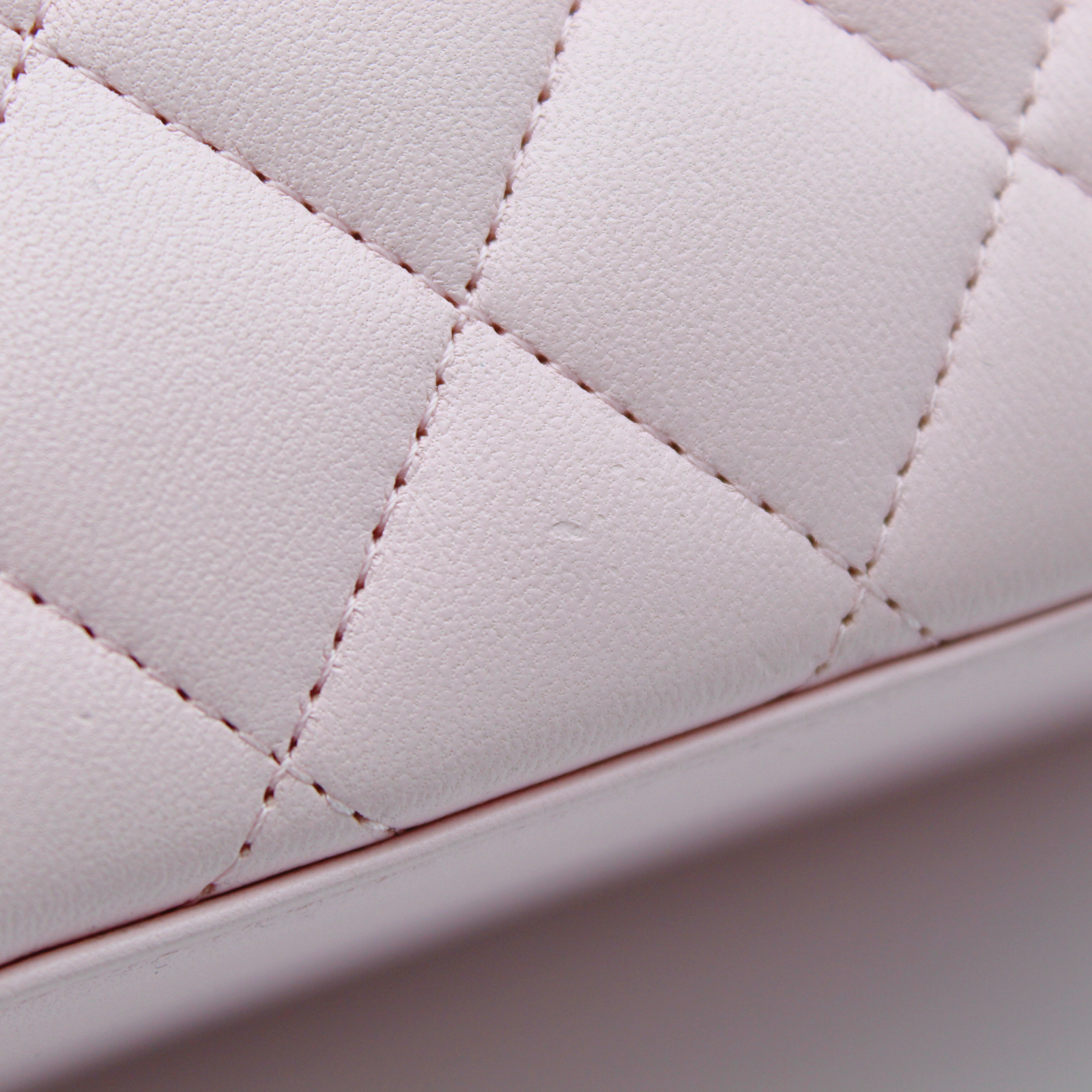 Vanity with Chain Lamb Vanity Bag
