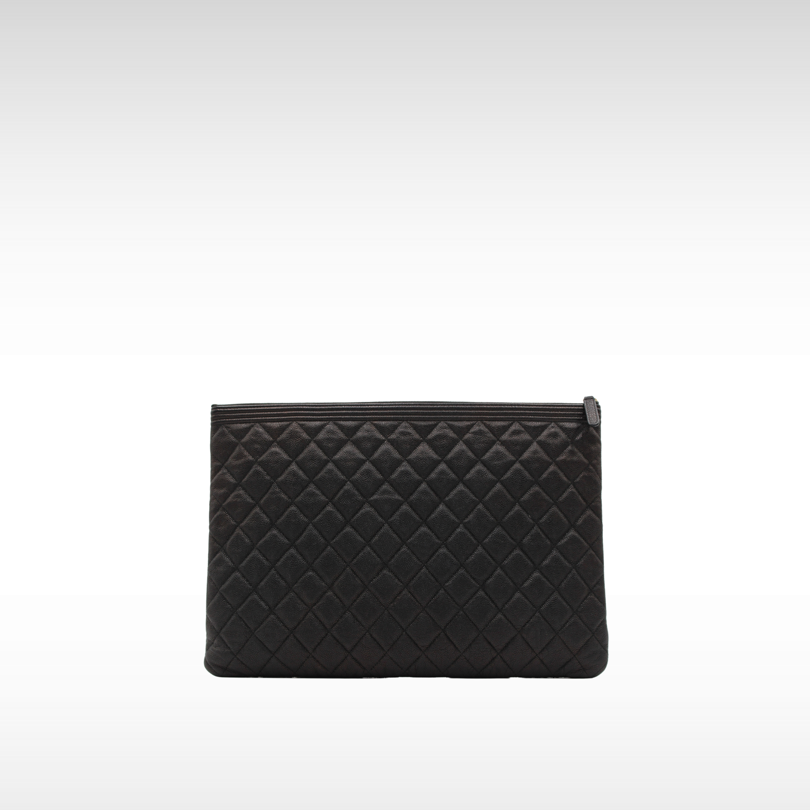 Boy Chanel Caviar Black Pouch