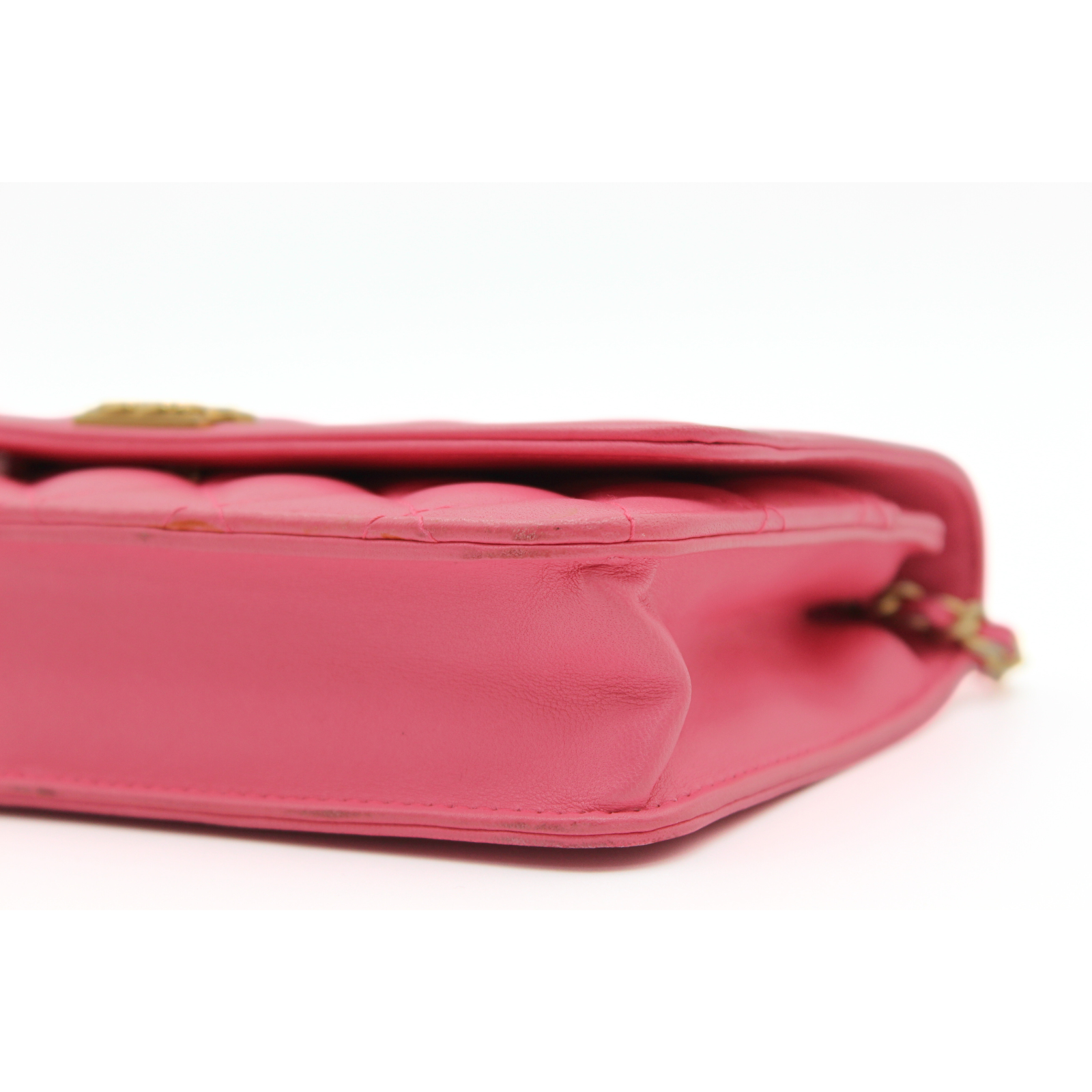 Boy Chanel Lamb Pink Wallet on Chain