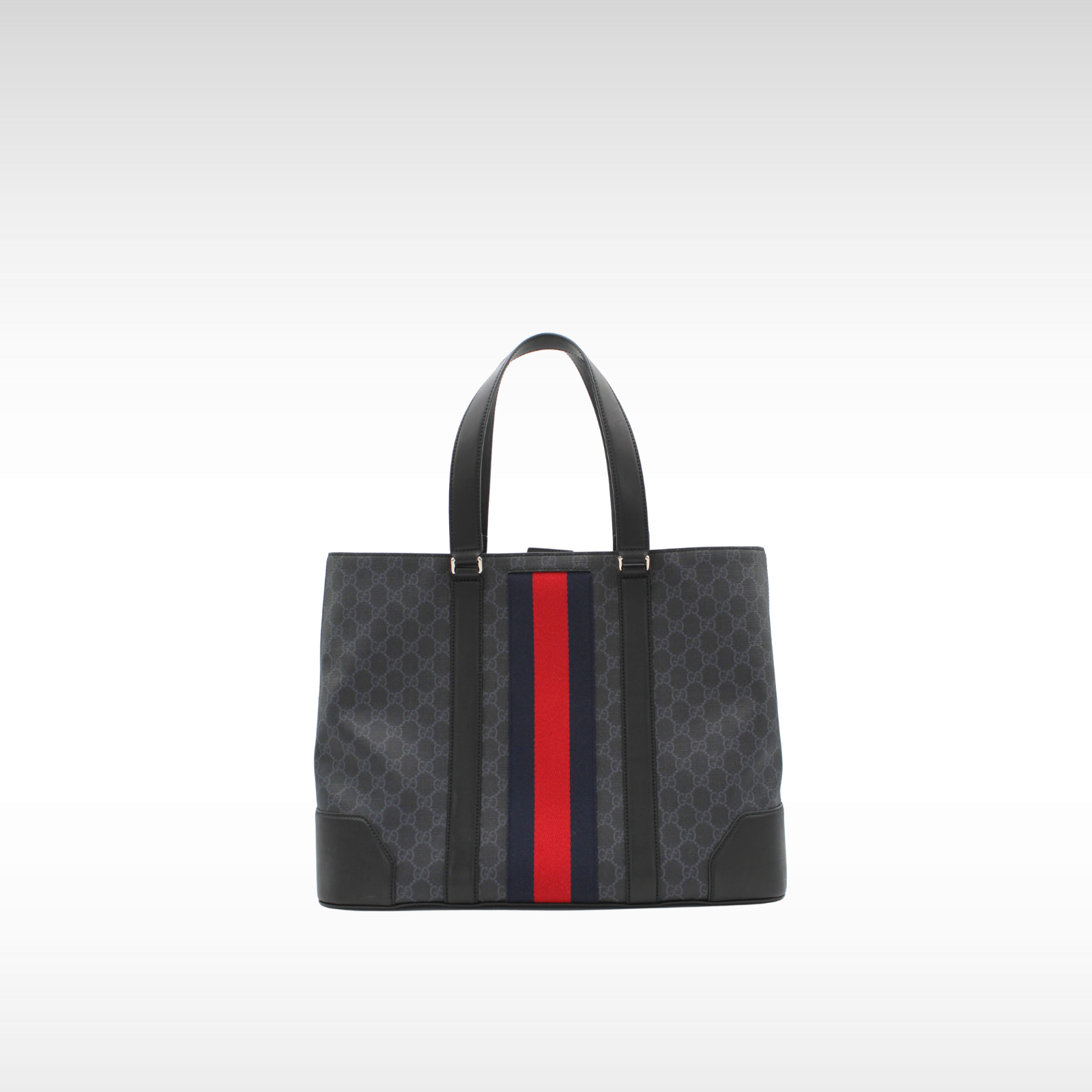 GG-Supreme Coated Cavas Shoulder Bag