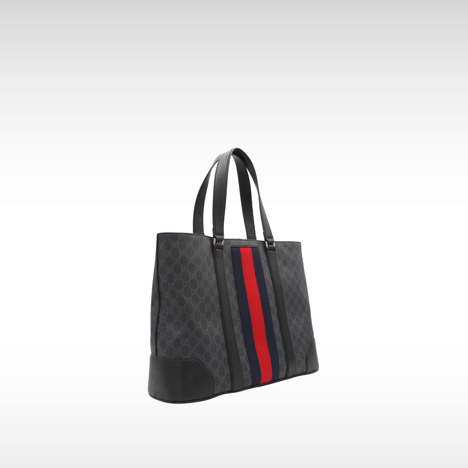 GG-Supreme Coated Cavas Shoulder Bag