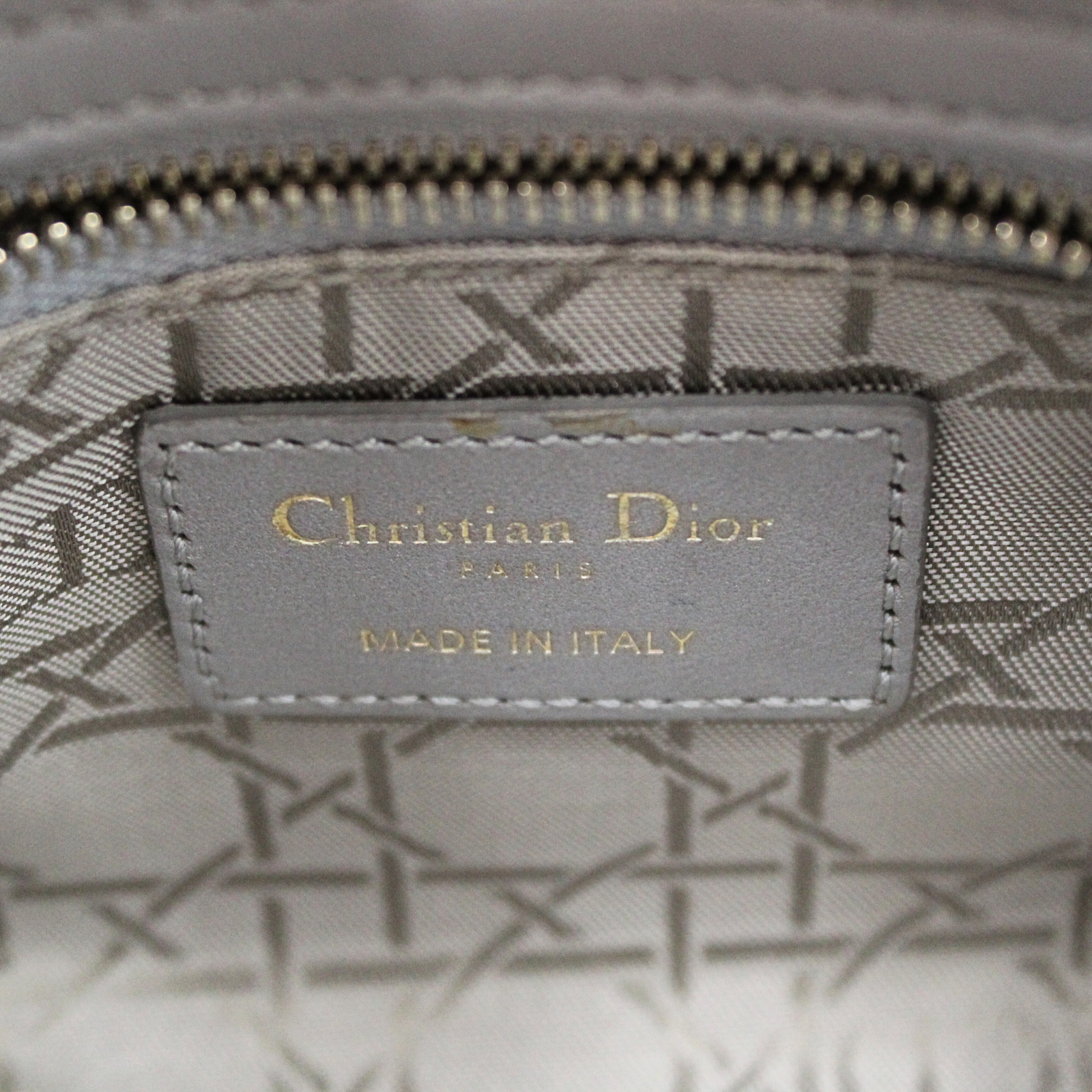 Lady Dior Mini Cannage Lamb Handbag