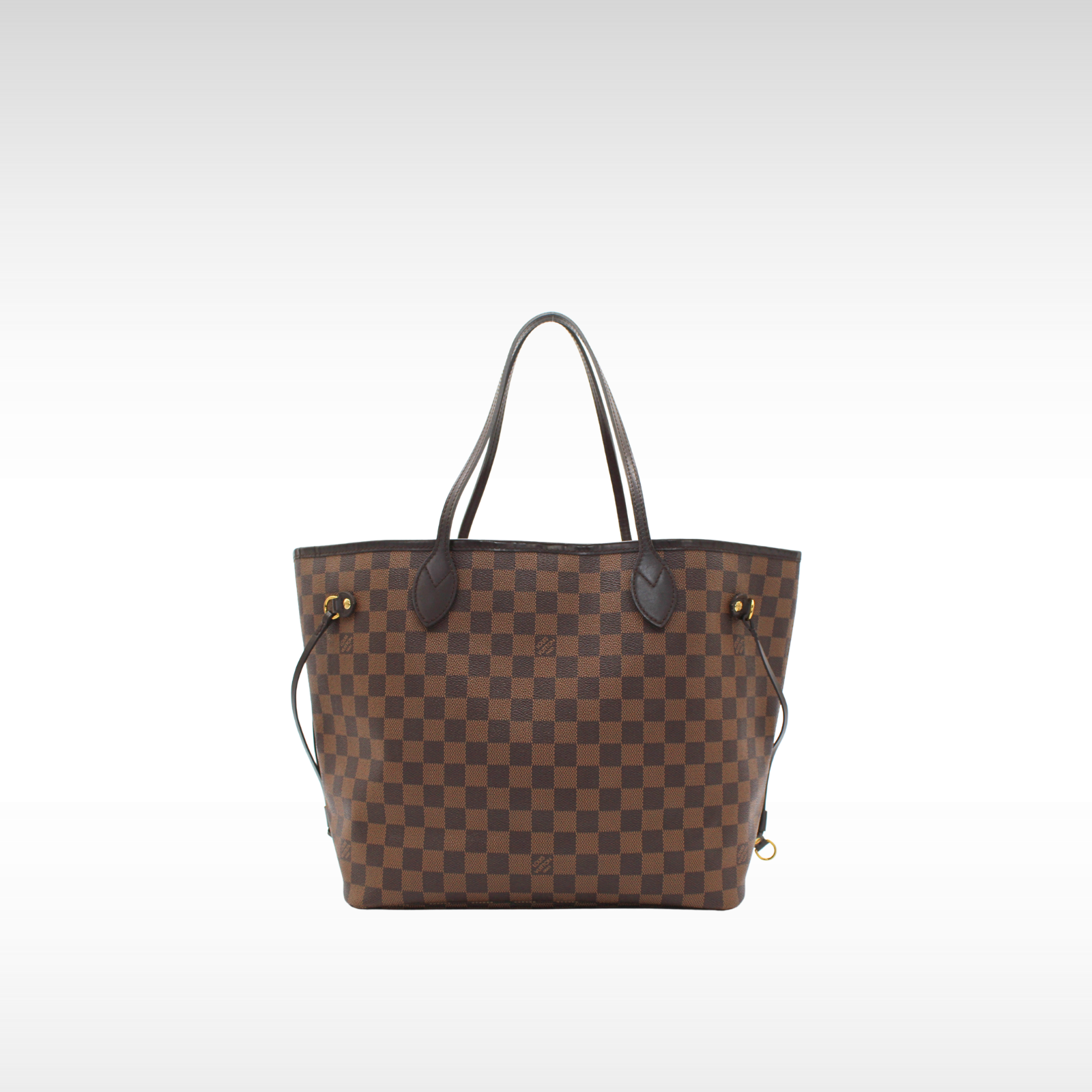 Neverfull MM Damier Ebene Tote Bag