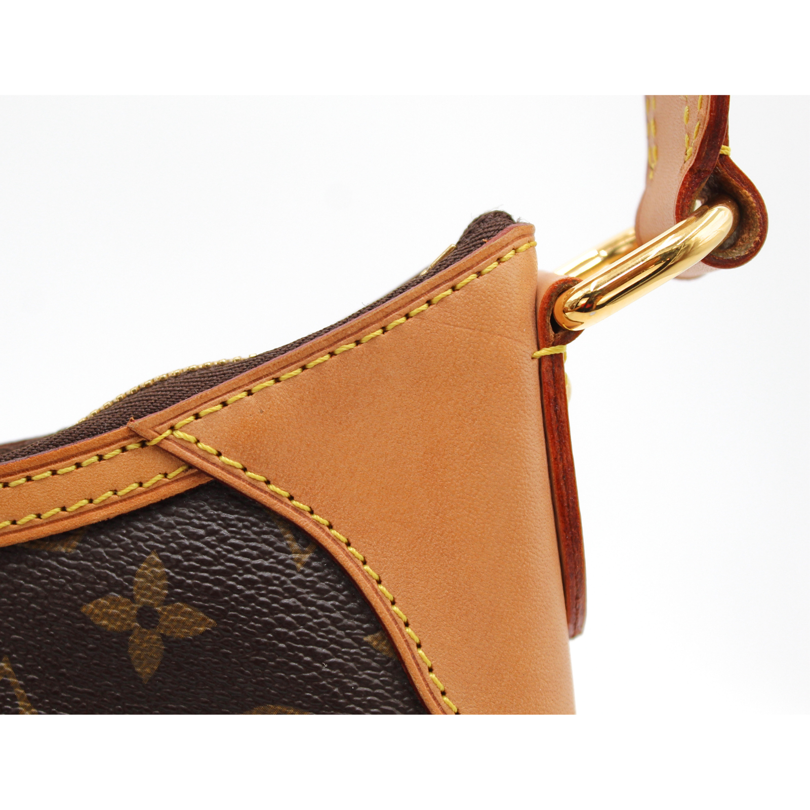 Thames GM Monogram Coated Canvas Marron Shoulder Bag