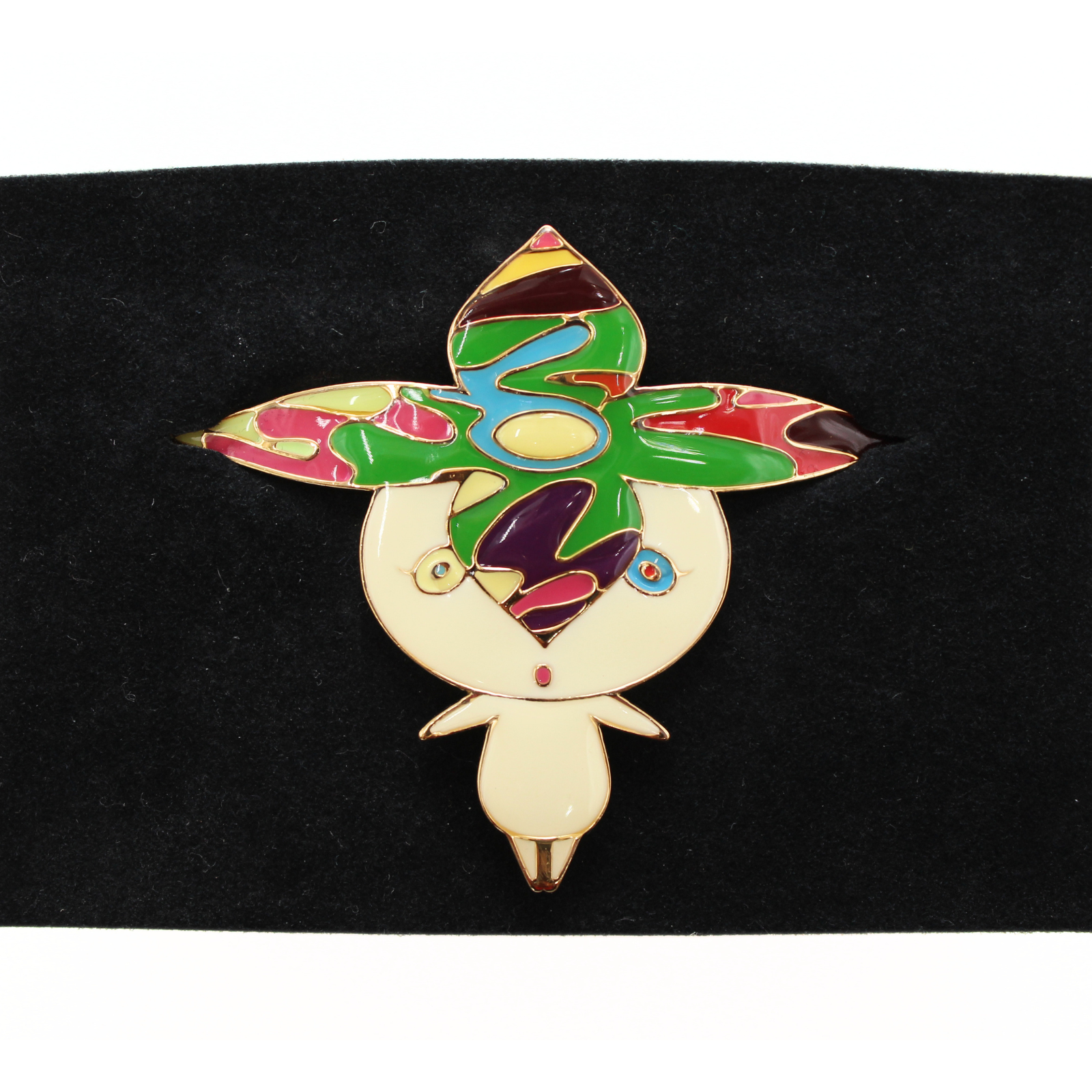LV x Takashi Murakami Metal Multi Color Hair Accessory