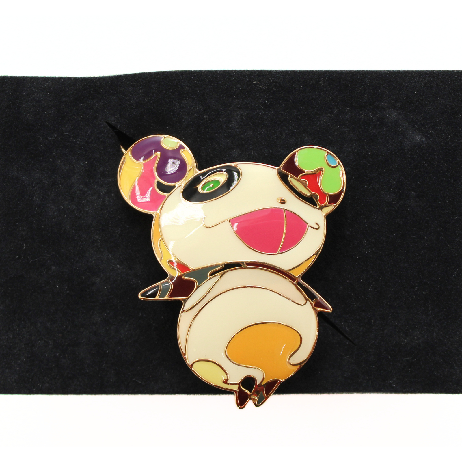 LV x Takashi Murakami Metal Multi Color Hair Accessory