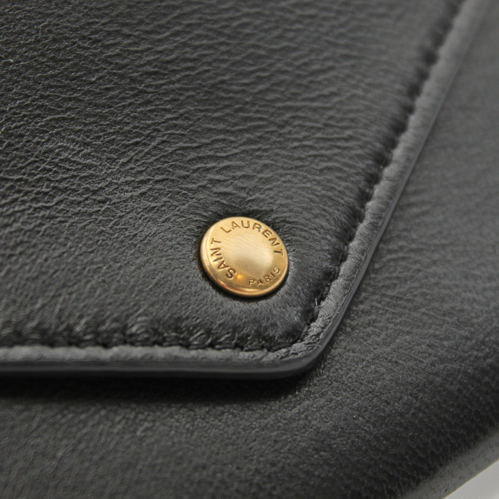 Loulou Lamb Black Shoulder Bag