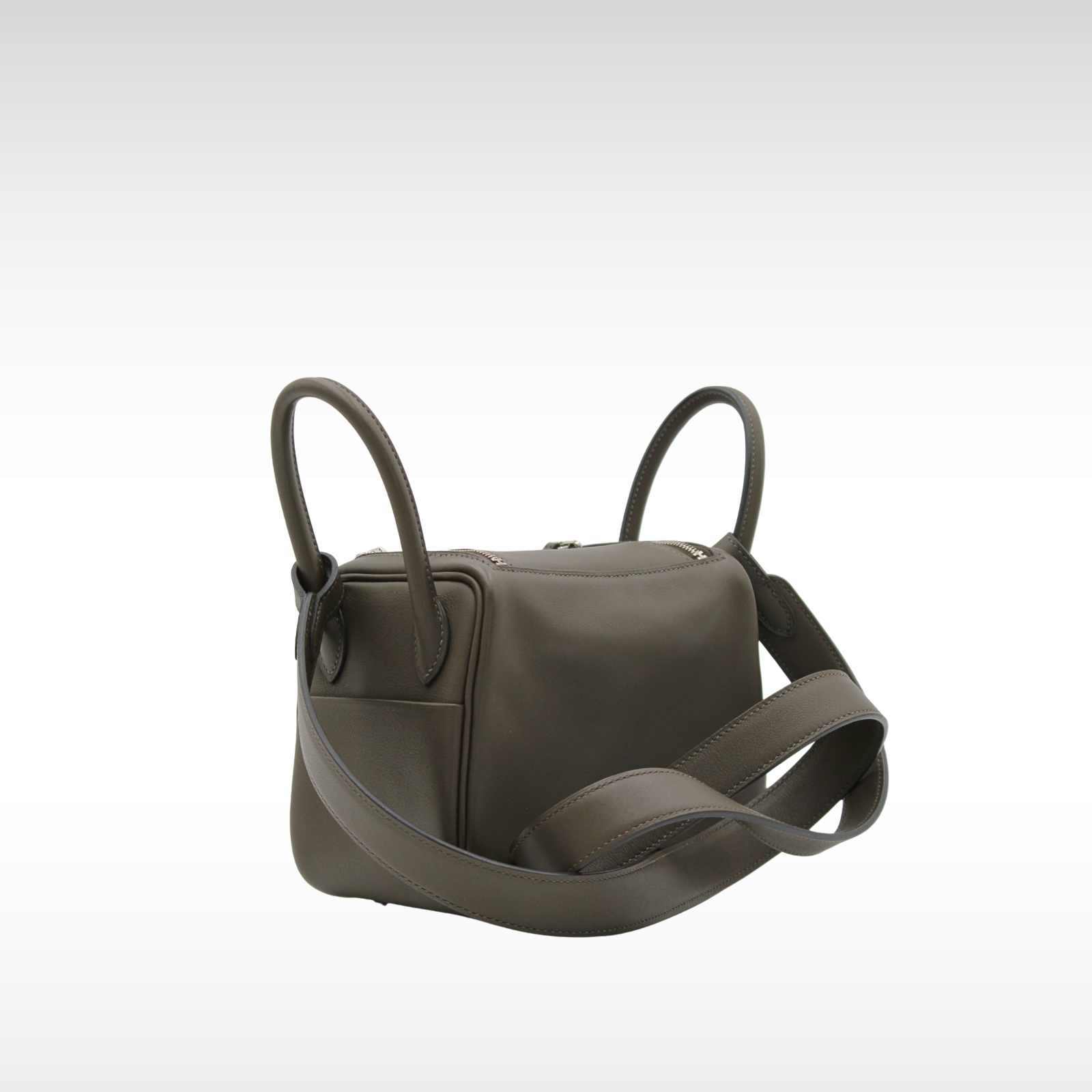 Lindy Mini Swift Vert Maquis Shoulder Bag