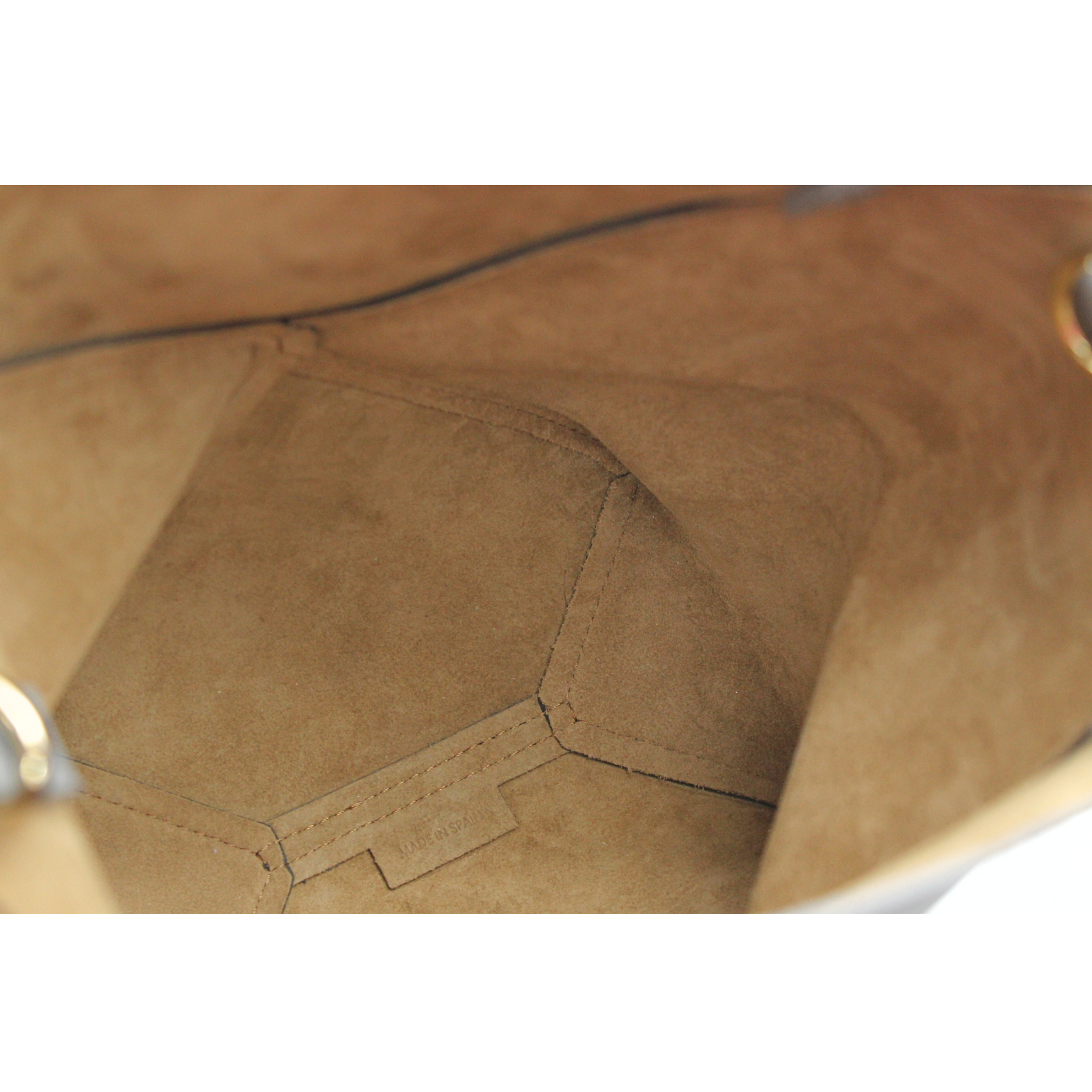 Puzzle Fold Mini Calf Gray Tote Bag