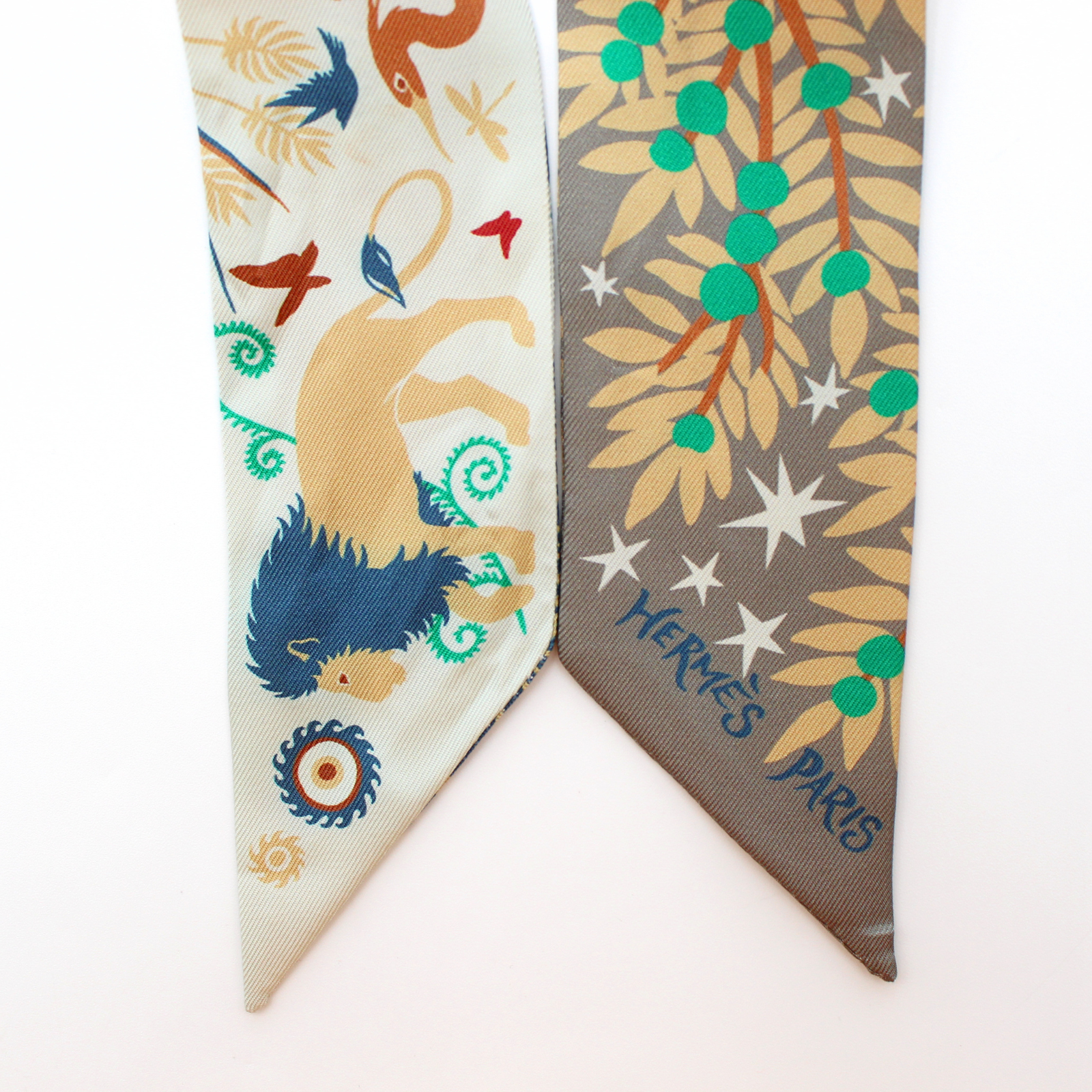 Twilly Le Charme D'Orphee Silk Scarf