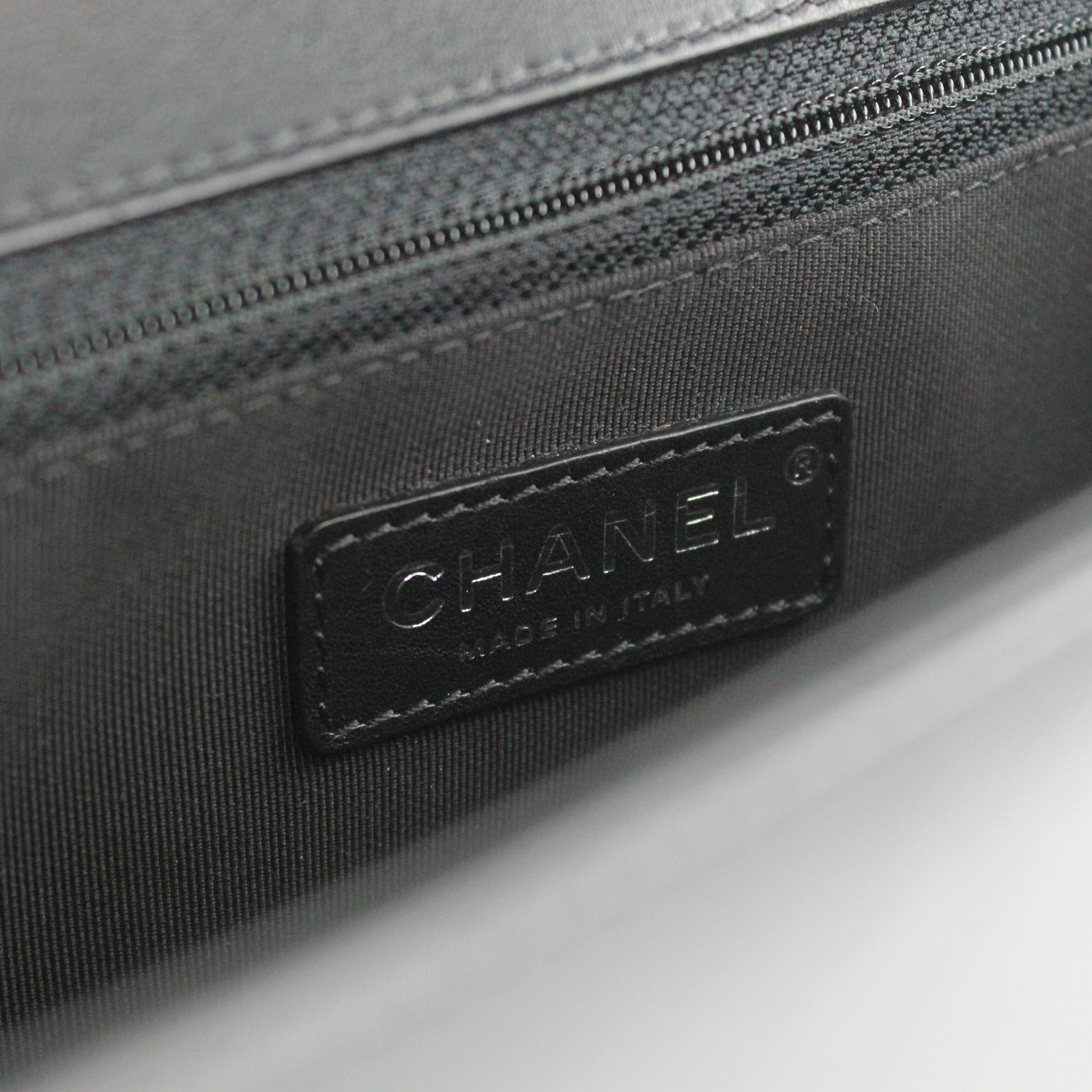 Boy Chanel Lamb Black Shoulder Bag