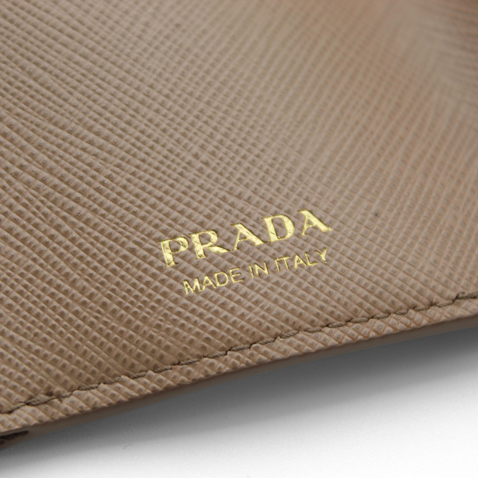 Calf Beige Wallet