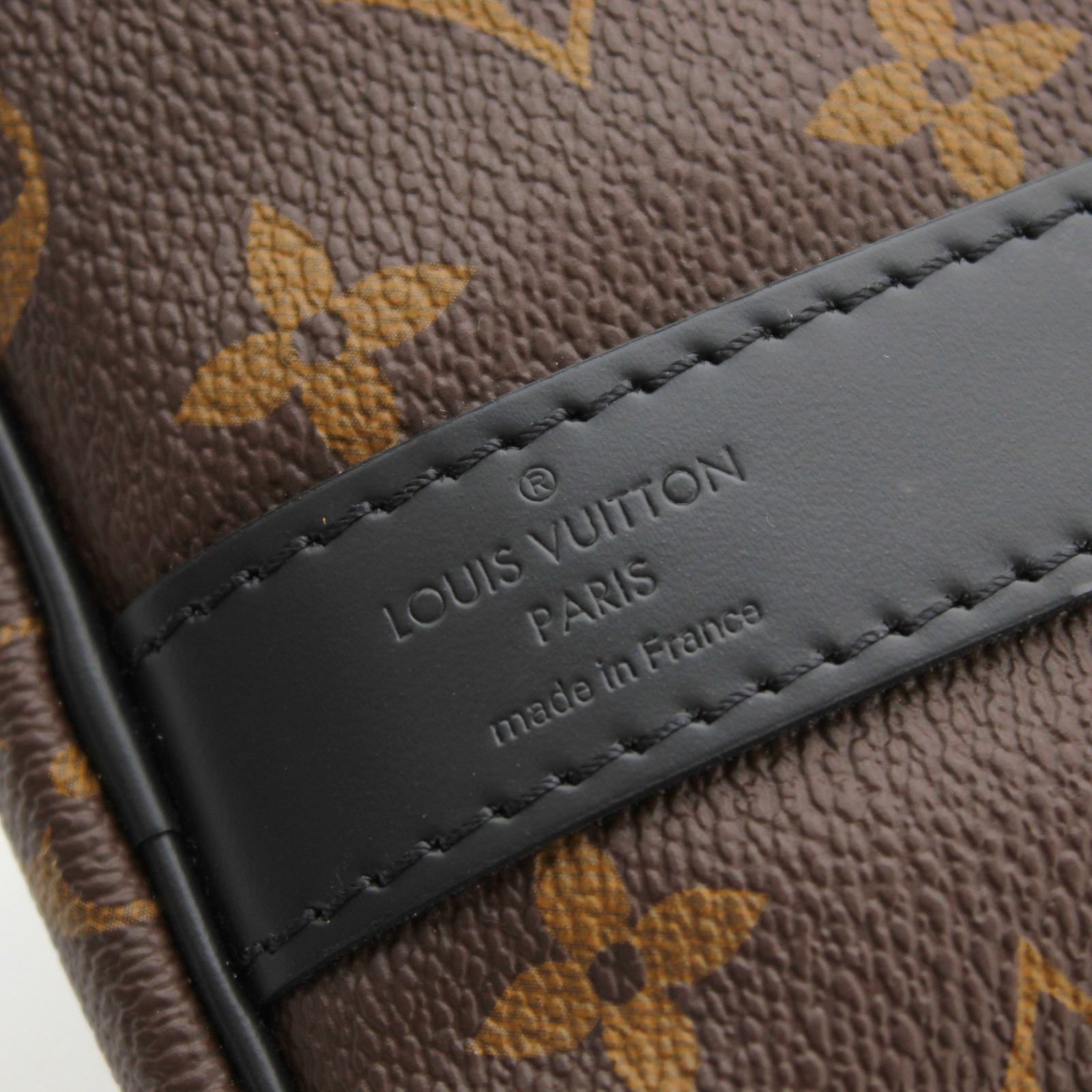 Keepall Bandouliere 55 Monogram Macassar Duffle Bag