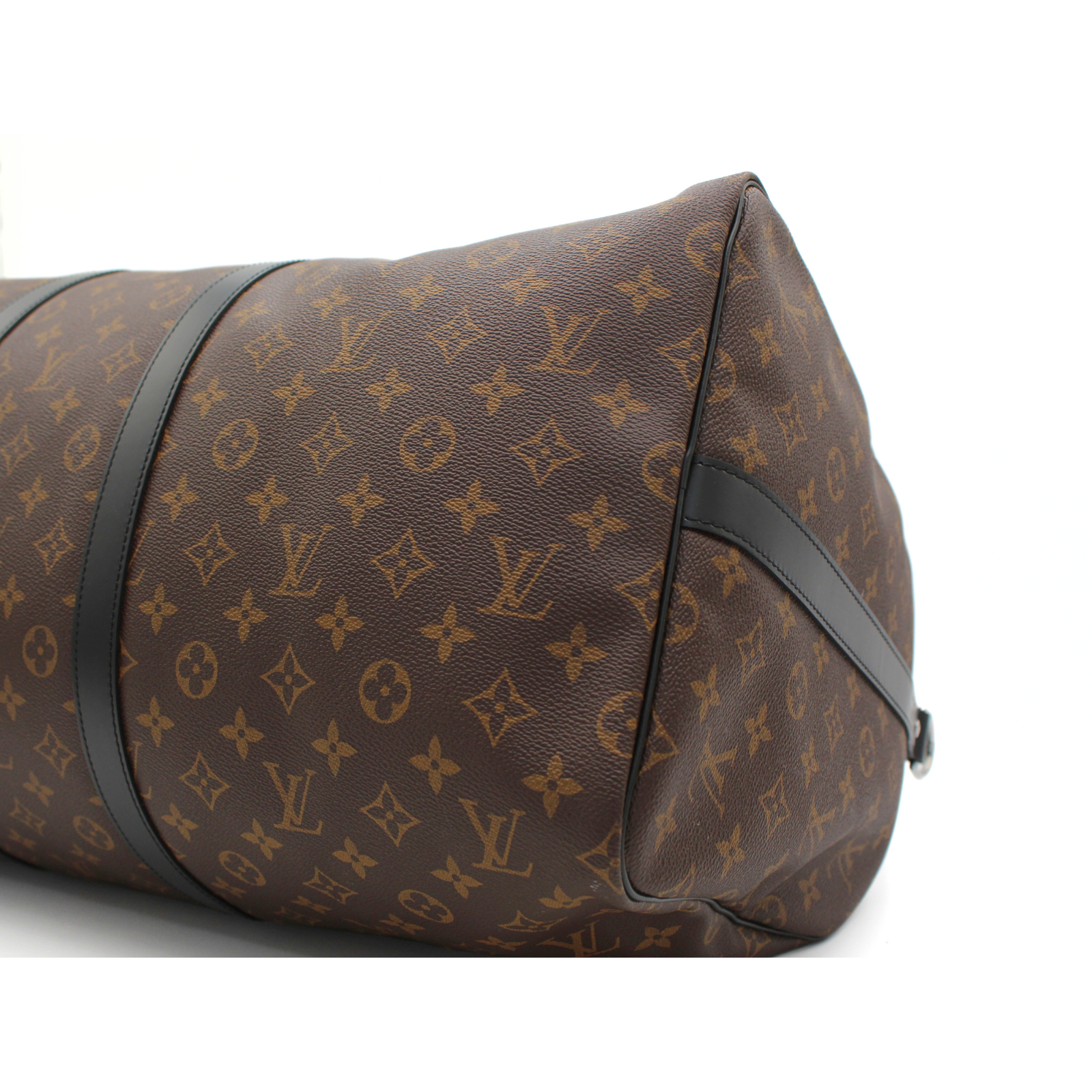 Keepall Bandouliere 55 Monogram Macassar Duffle Bag