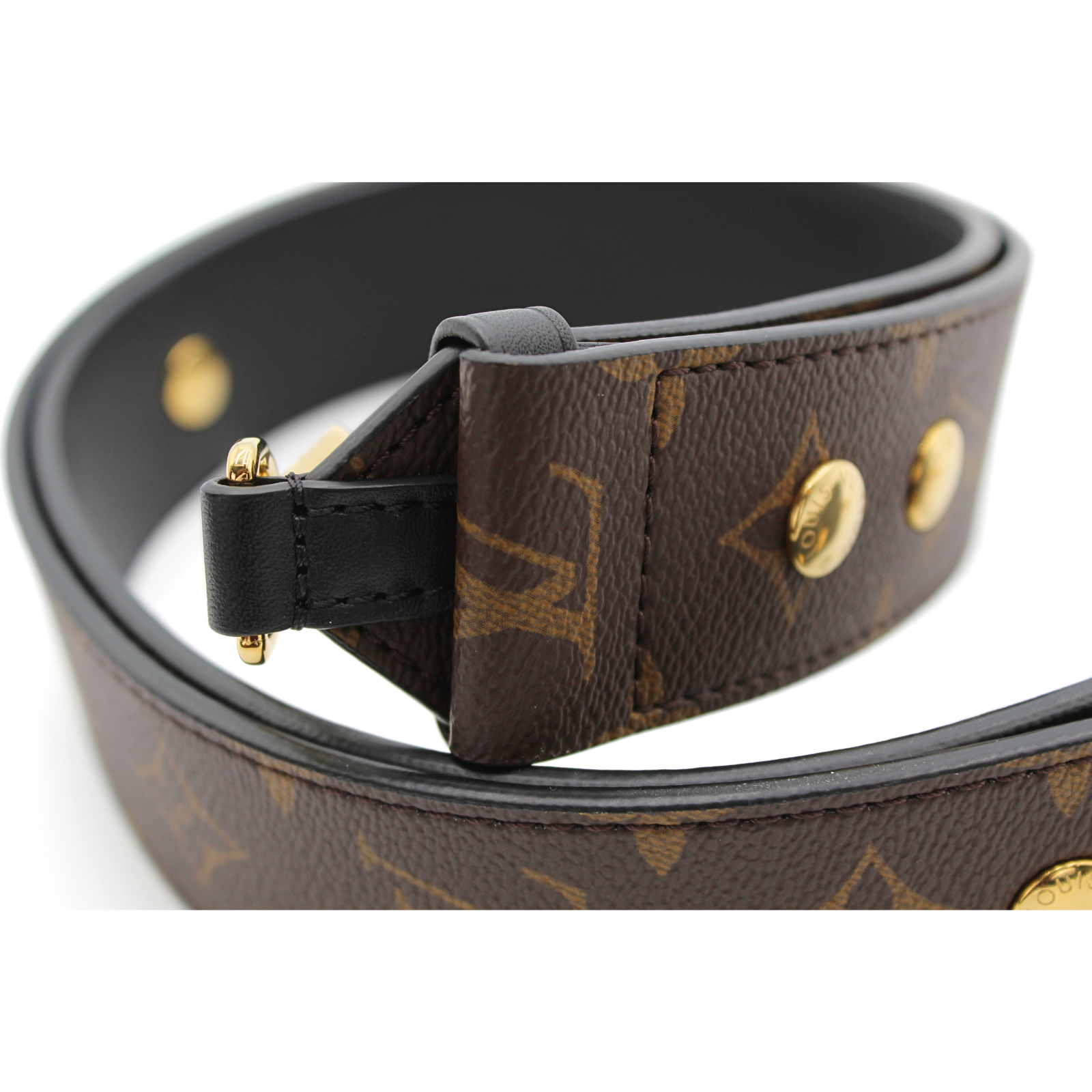 Bandouliere Monogram Coated Canvas Strap