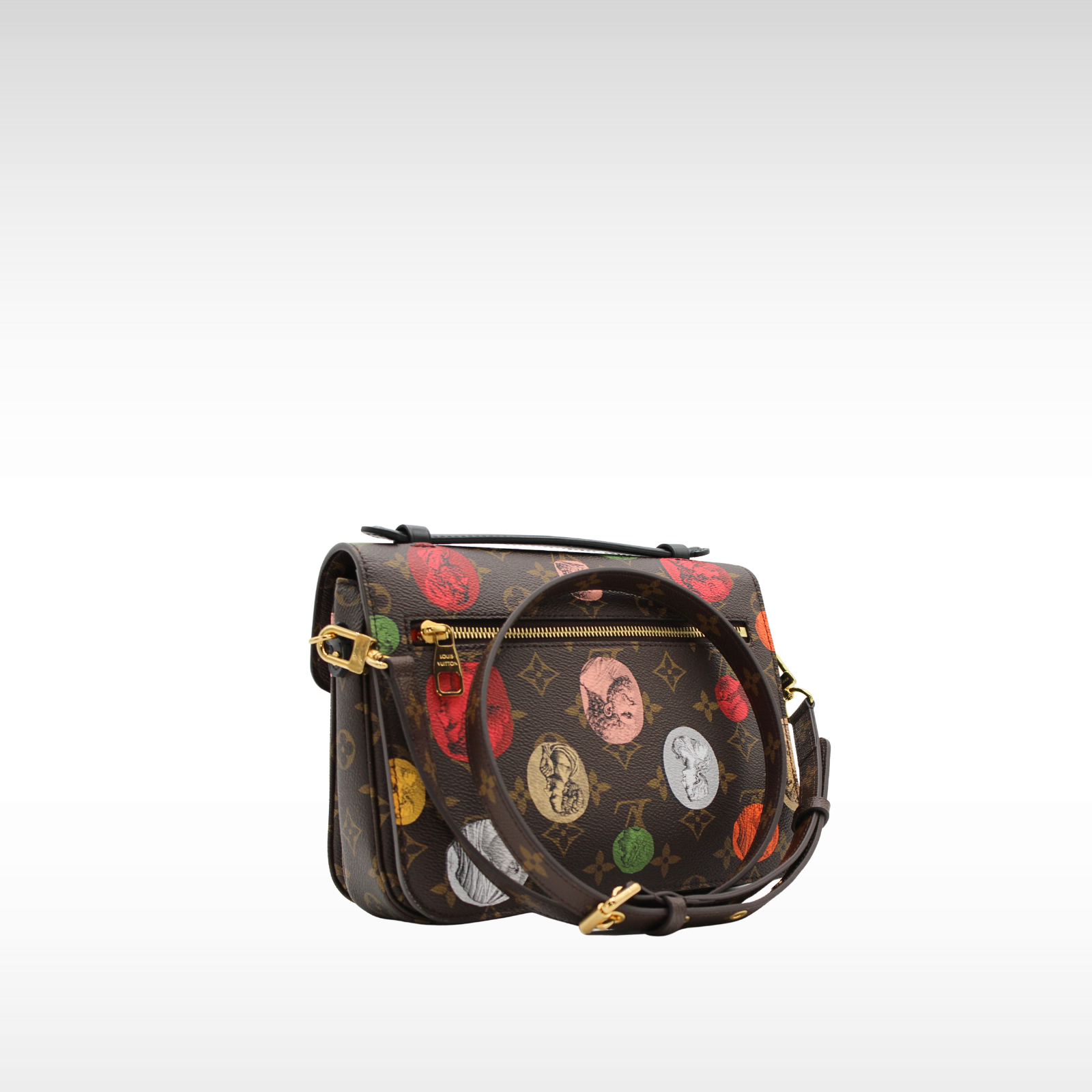 Pochette Metis MM Monogram Fornasetti Cameo Handbag