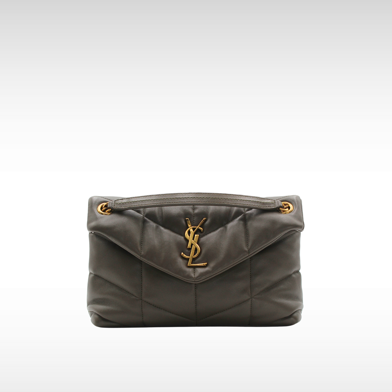 Loulou Puffer Small Lamb Shoulder Bag