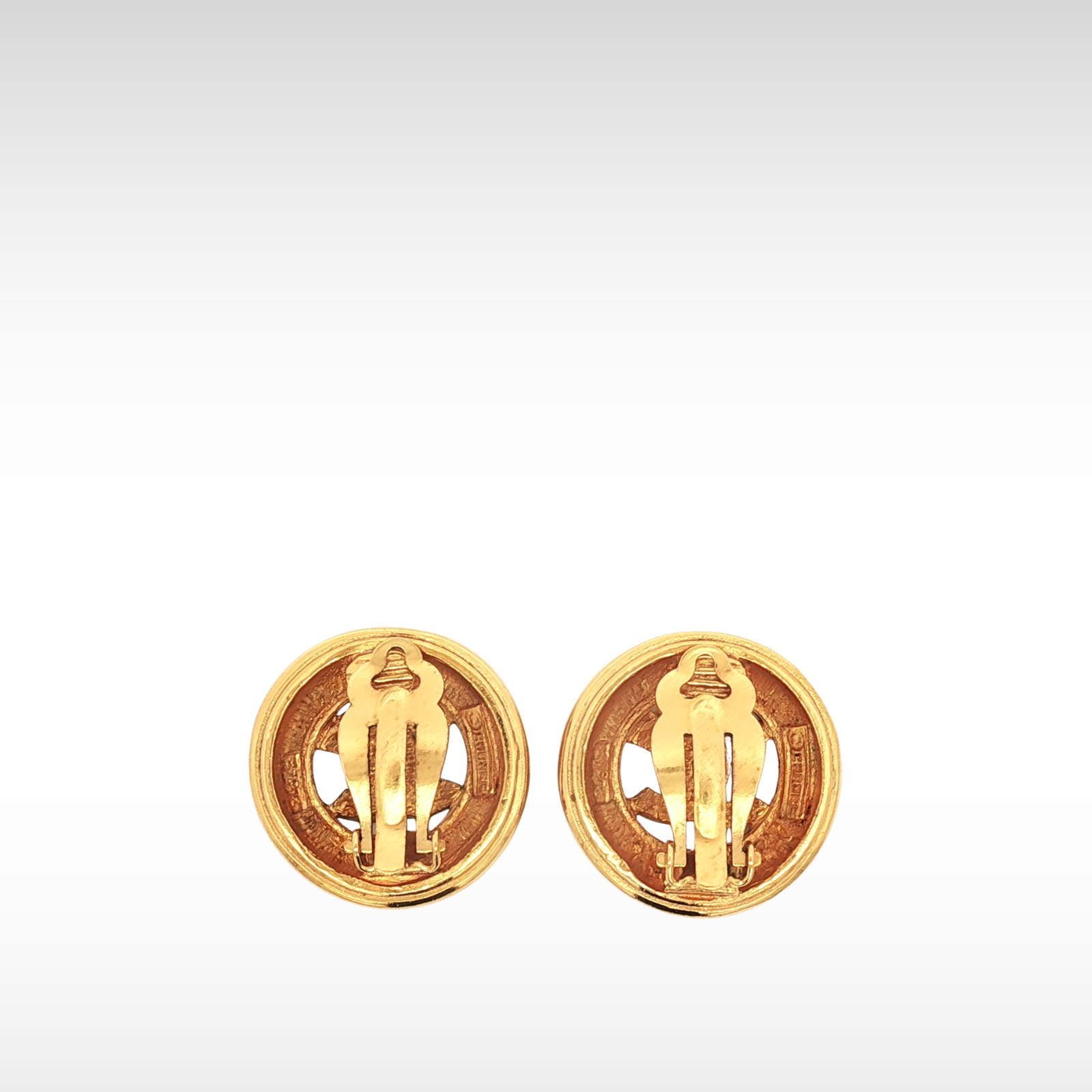 Brass Gold Earrings