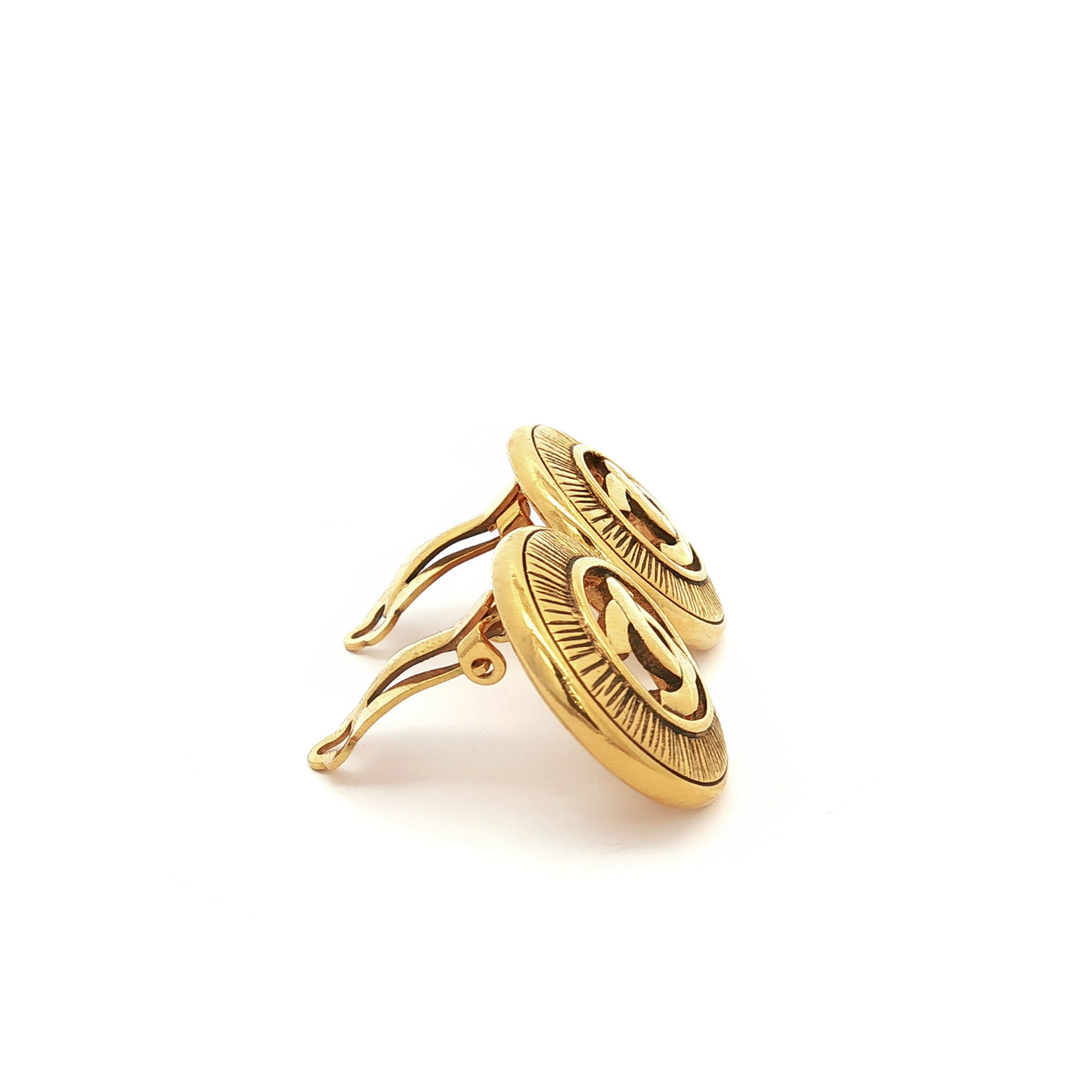 Brass Gold Earrings