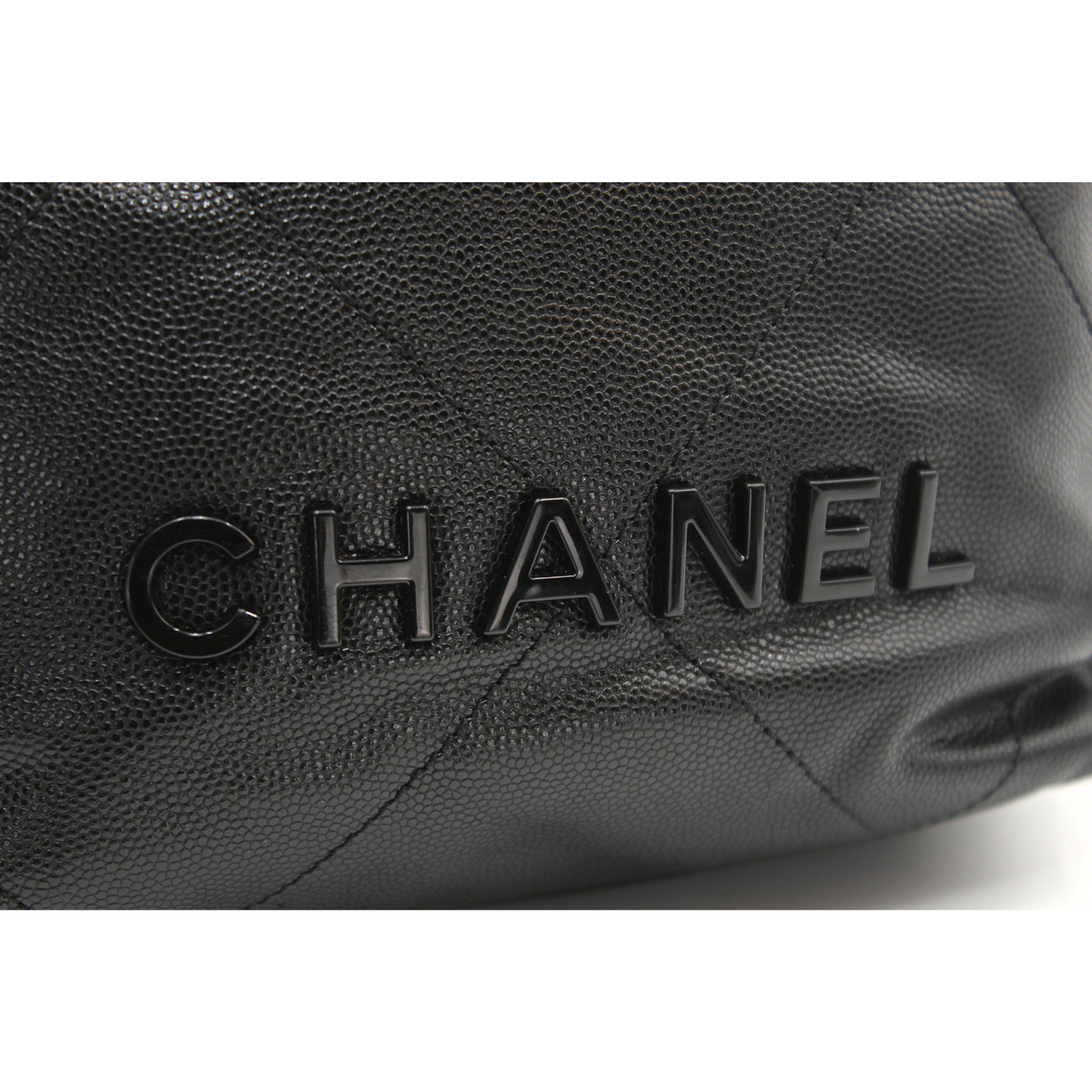 Chanel 22 Mini Caviar Black Shoulder Bag