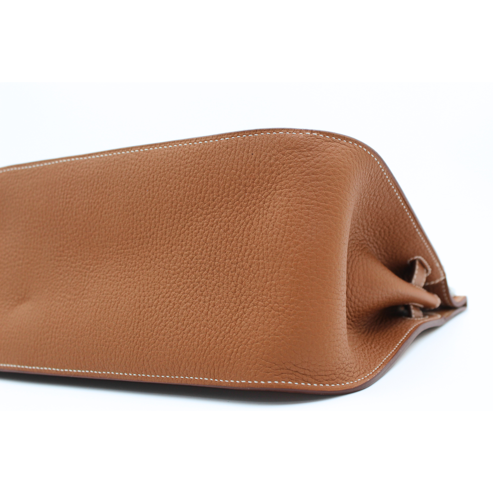 Jypsiere 28 Taurillon Clemence Gold Crossbody Bag