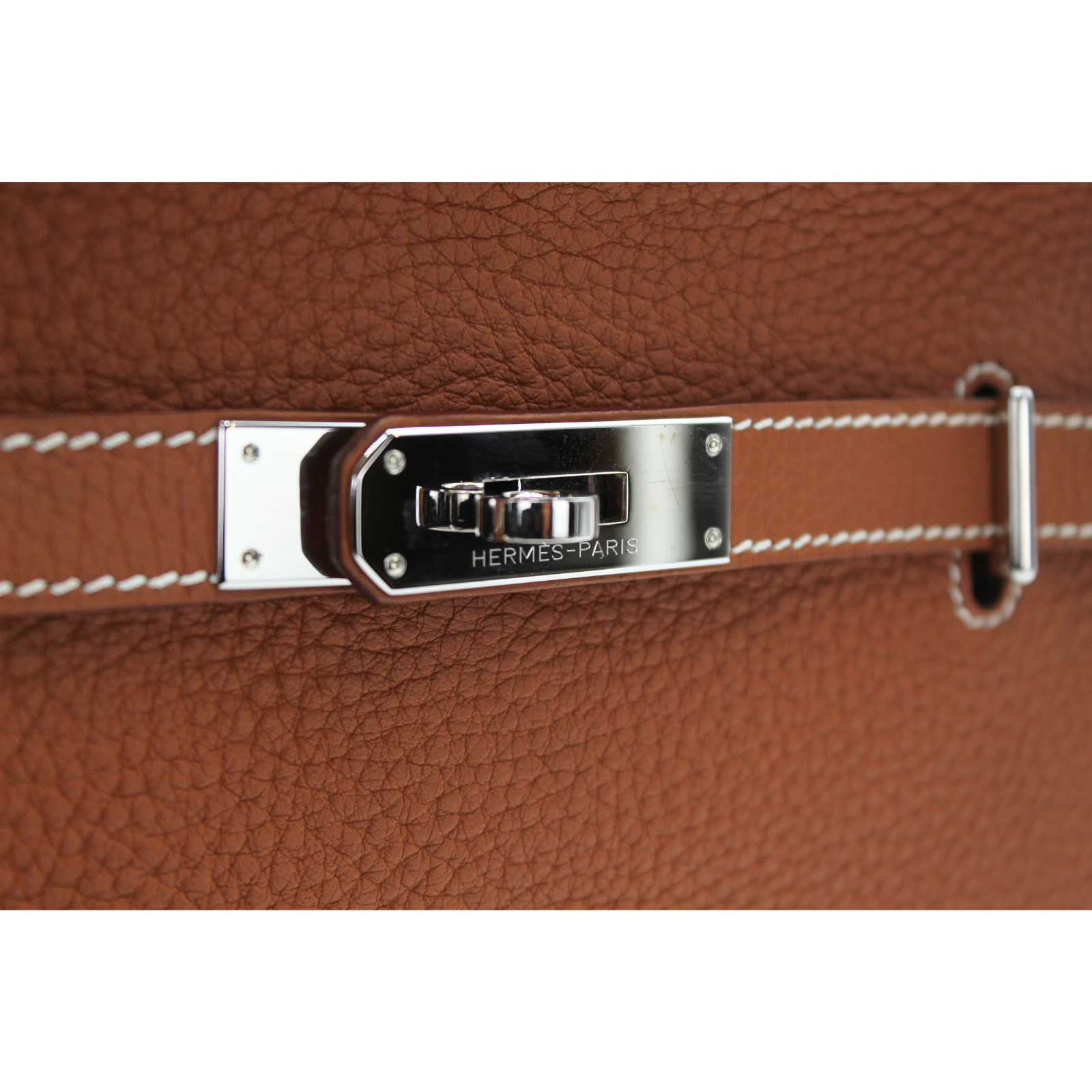 Jypsiere 28 Taurillon Clemence Gold Crossbody Bag