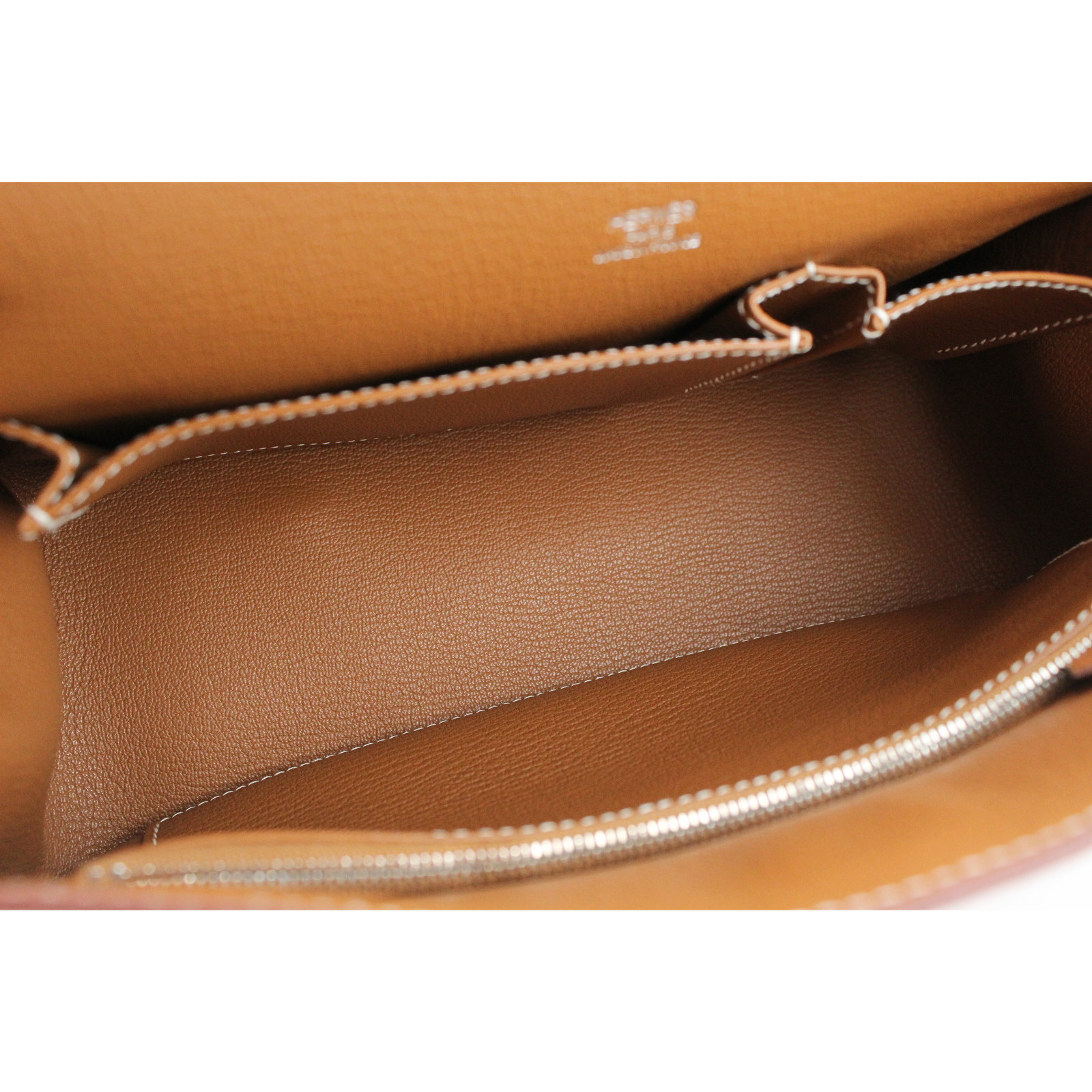 Jypsiere 28 Taurillon Clemence Gold Crossbody Bag