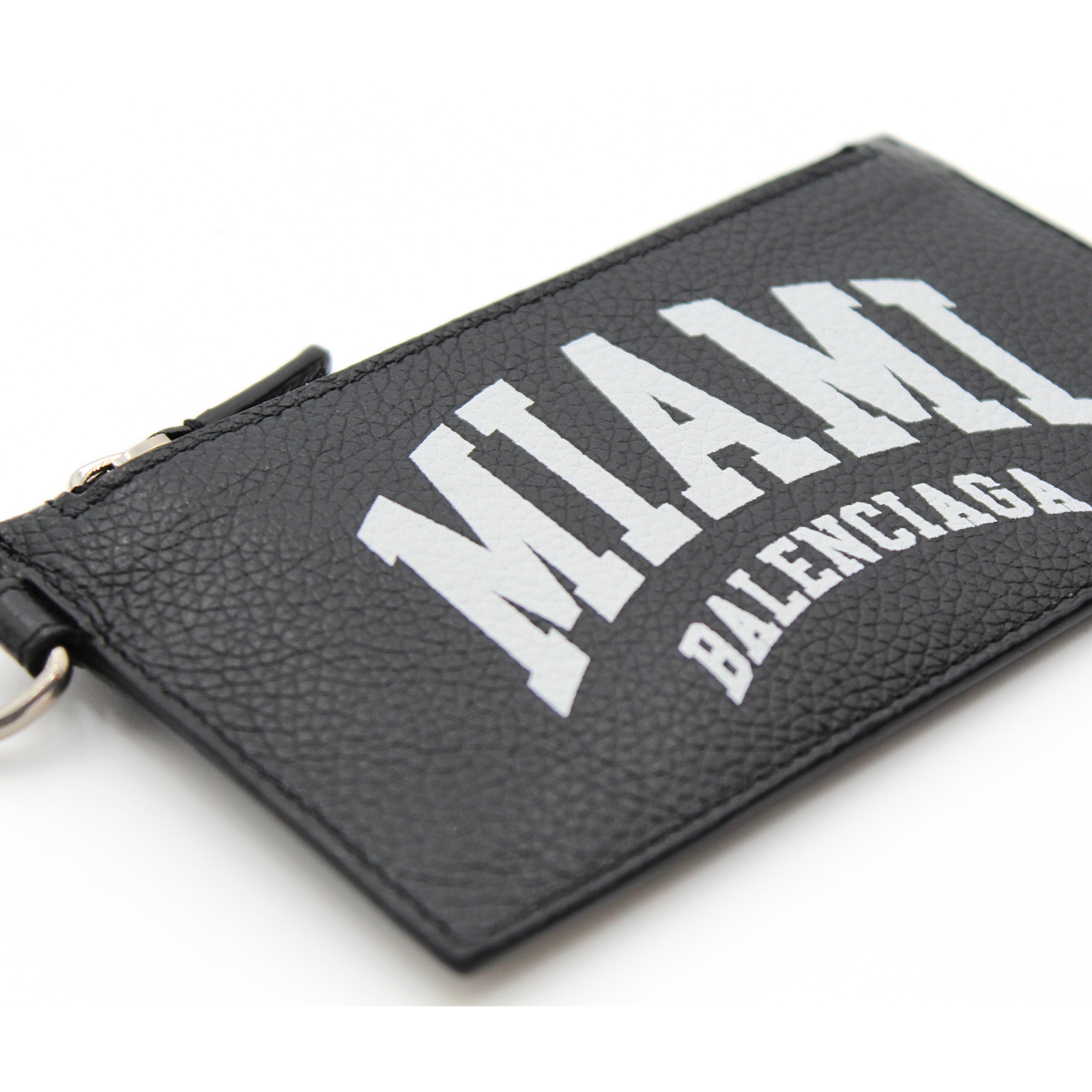 Cities Series Calf Card Case with Chain