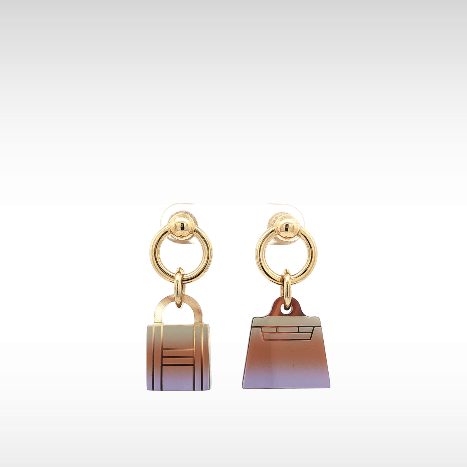 Amullete Maroquinier Fusion Buffalo Horn Earrings