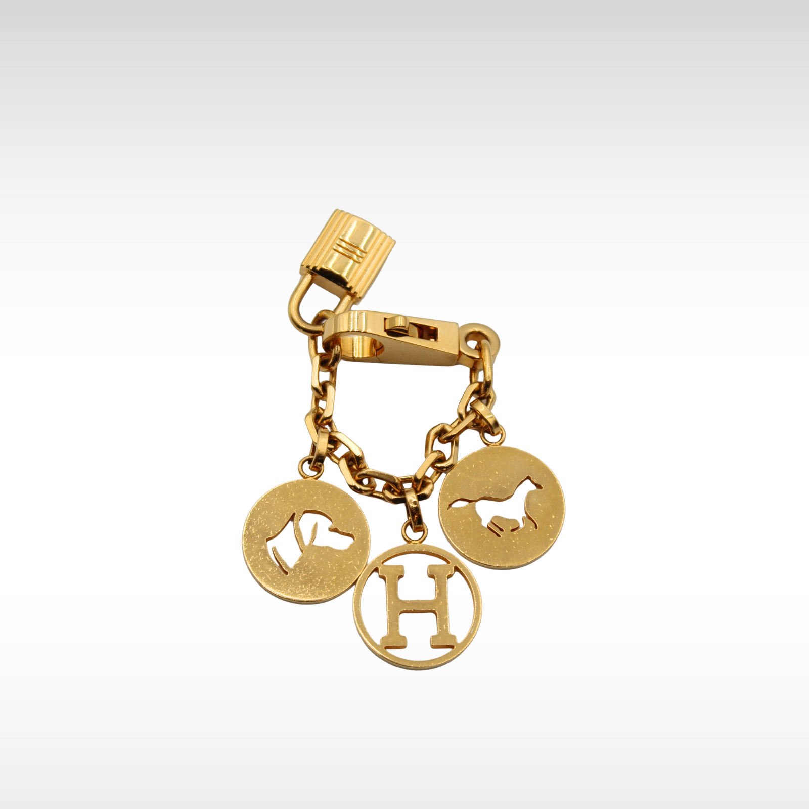 Amulette 4 Breloque Metal Bag Charm