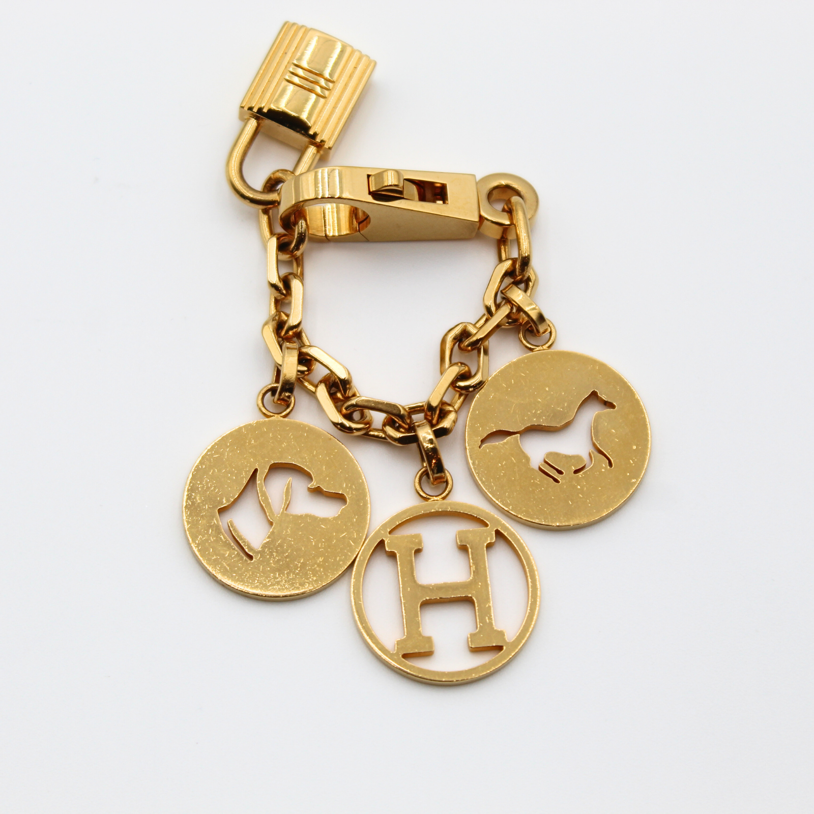 Amulette 4 Breloque Metal Bag Charm