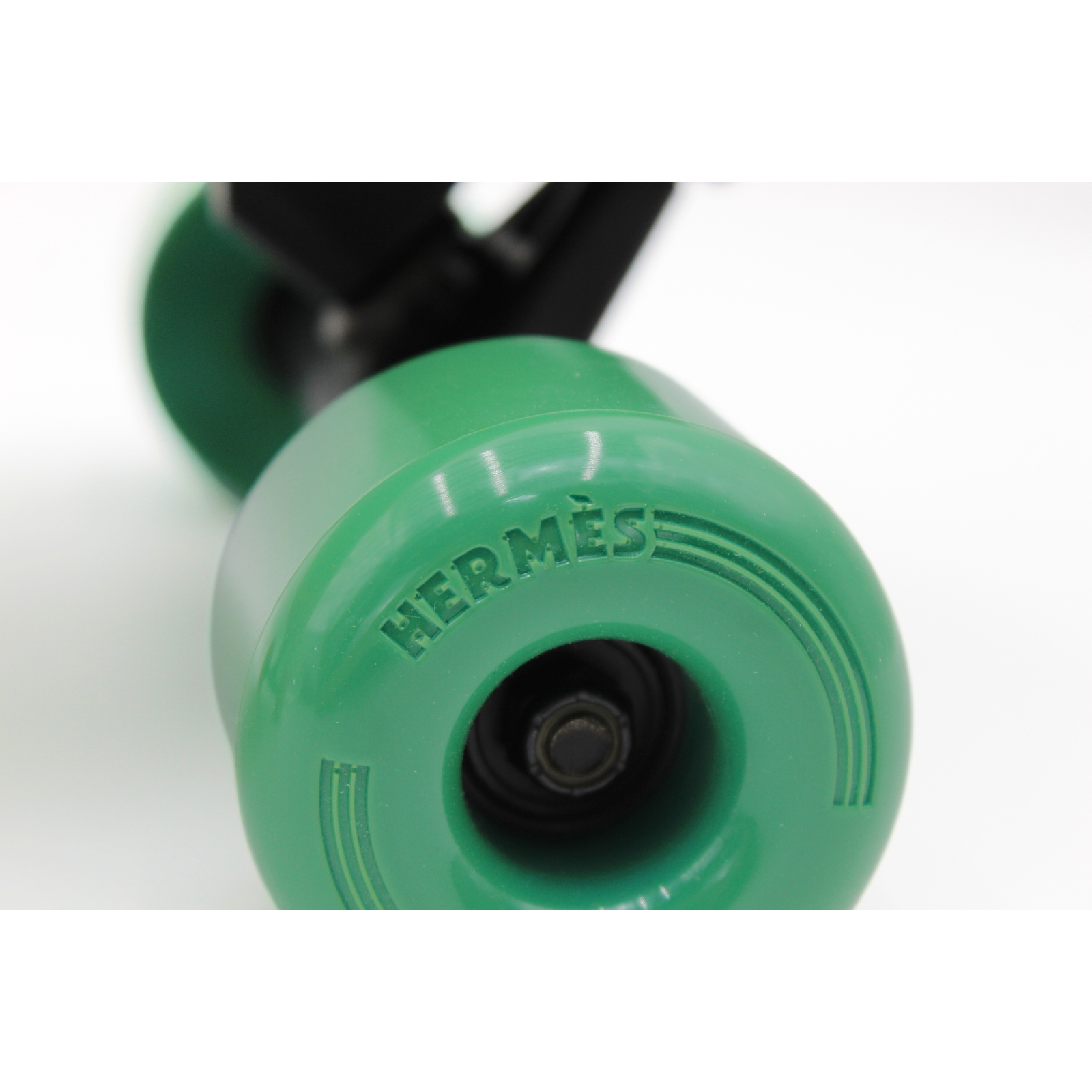Wood Red + Green Skateboard