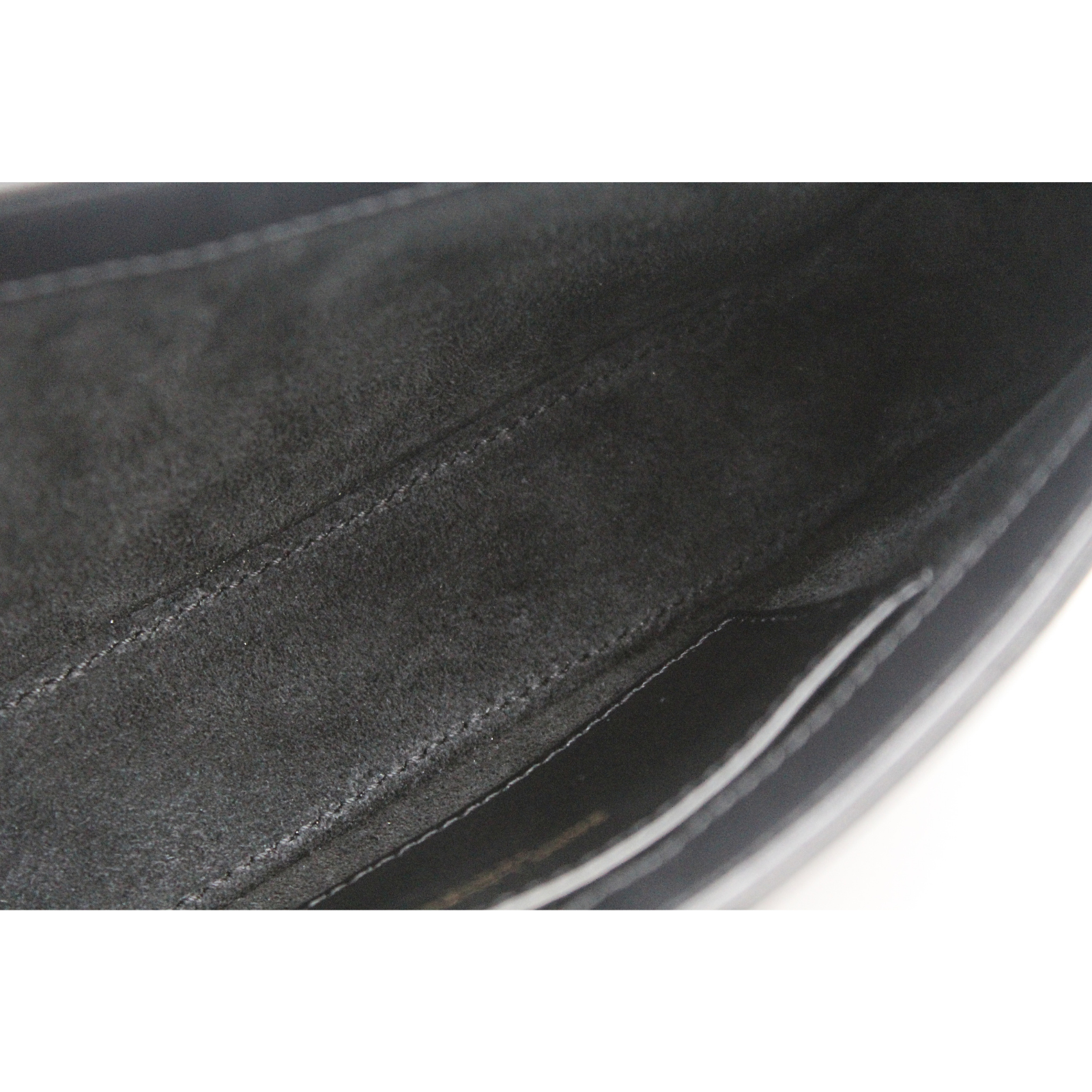 Le 5 A 7 Mini Calf Black Shoulder Bag