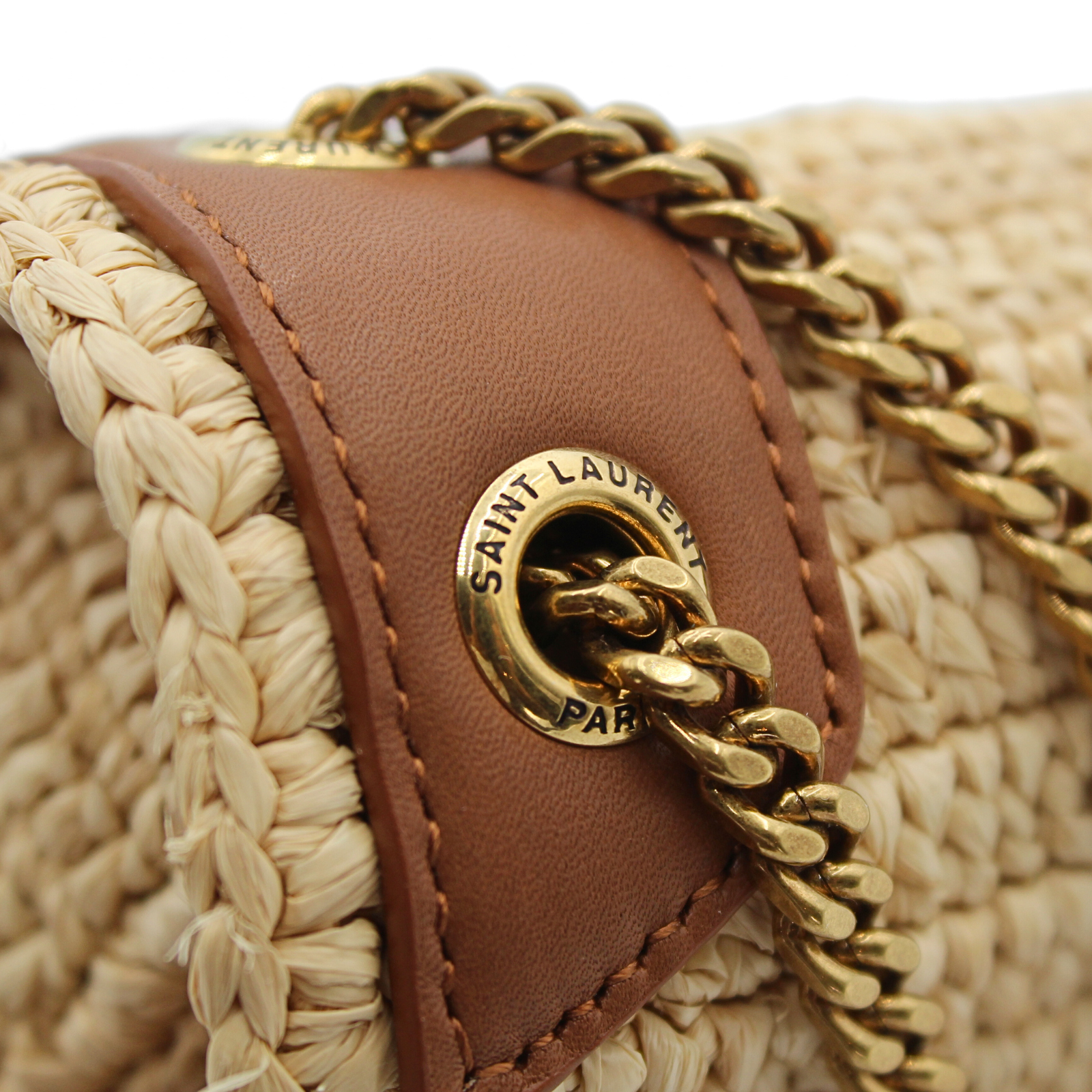 Niki Mini Raffia Shoulder Bag