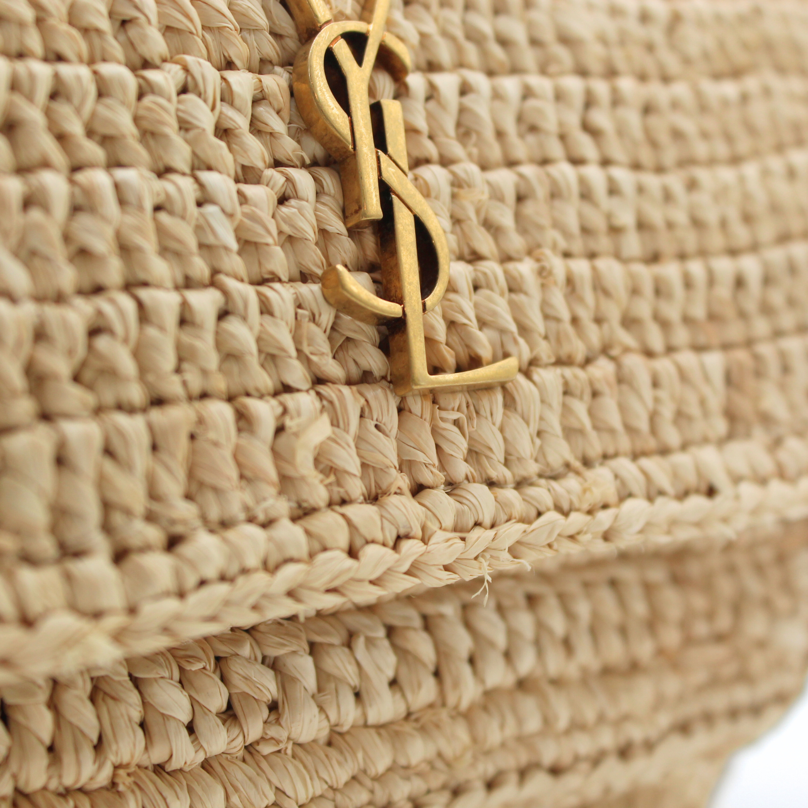 Niki Mini Raffia Shoulder Bag