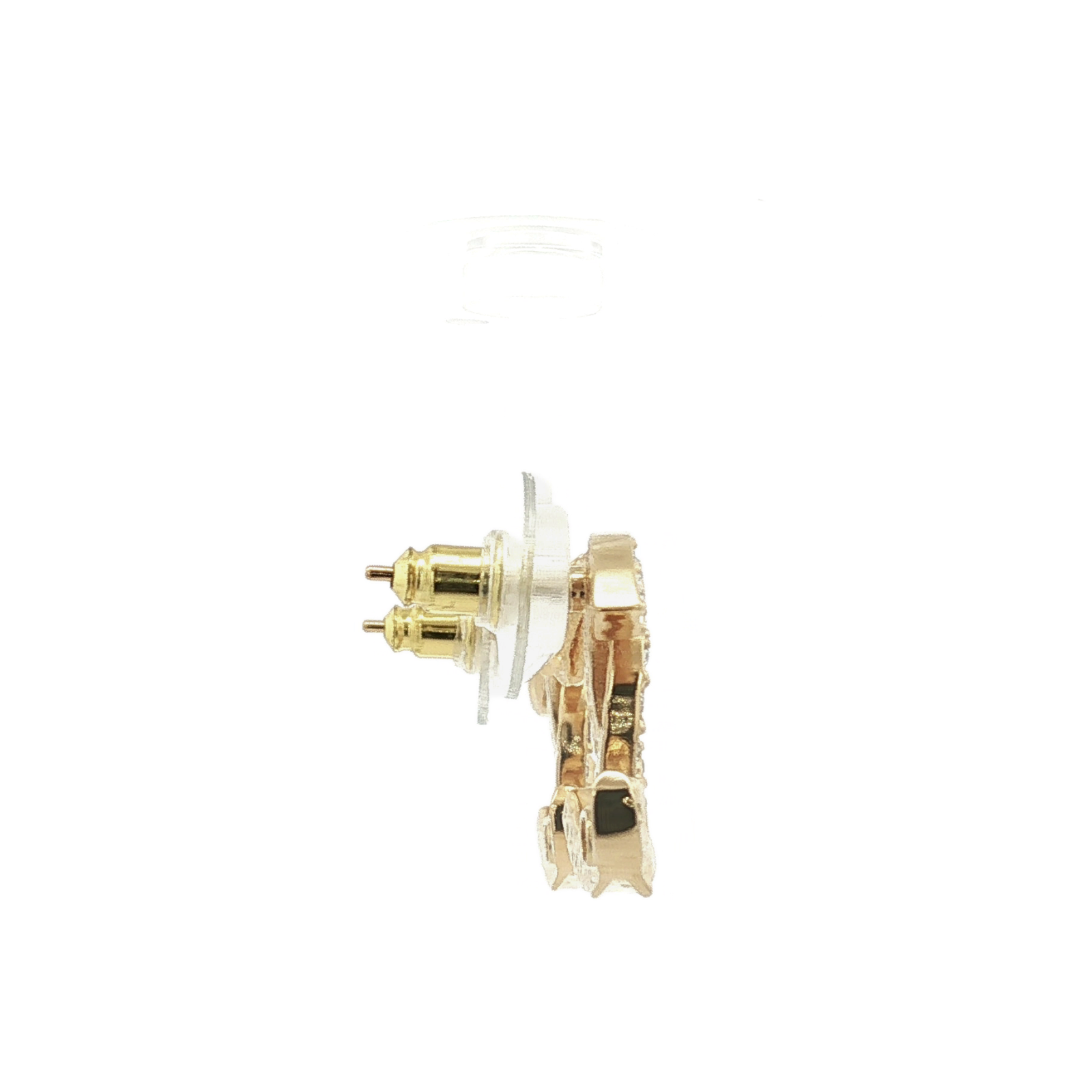 Metal Transparent Earrings