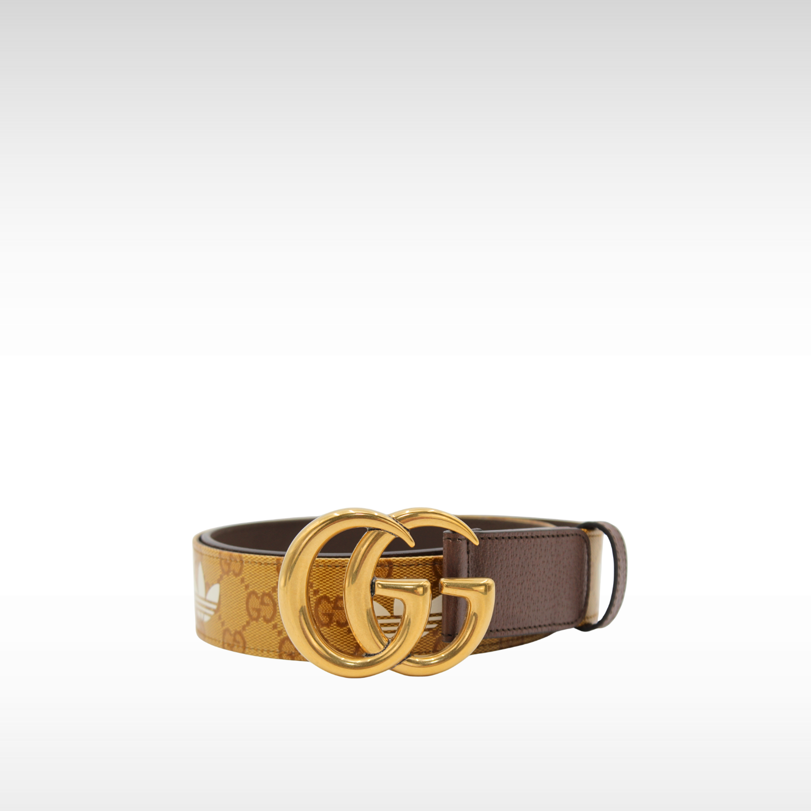 GG Marmont 34/85 Adidas Coated Canvas Belt
