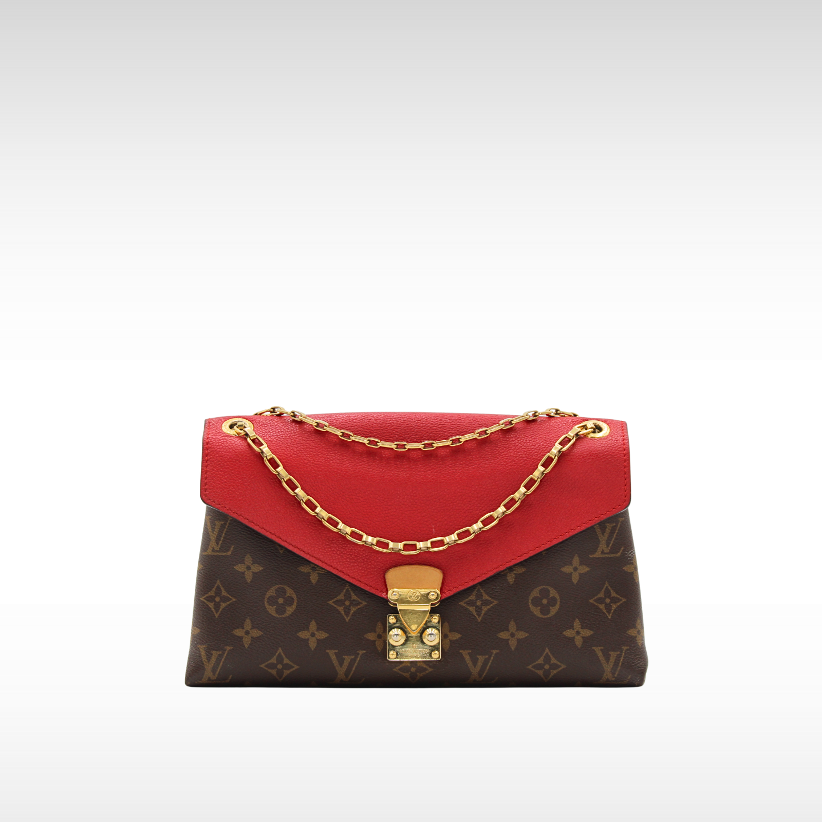 Pallas Chain Monogram Shoulder Bag