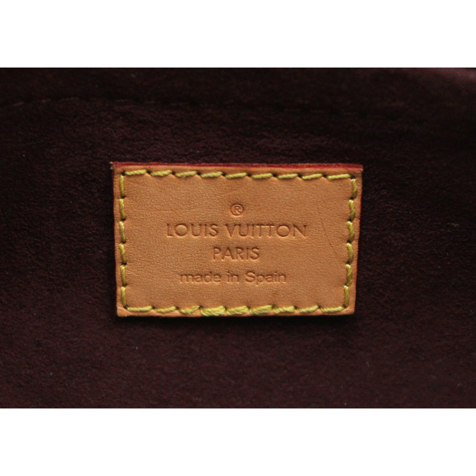 Montaigne MM Monogram Coated Canvas Marron Handbag
