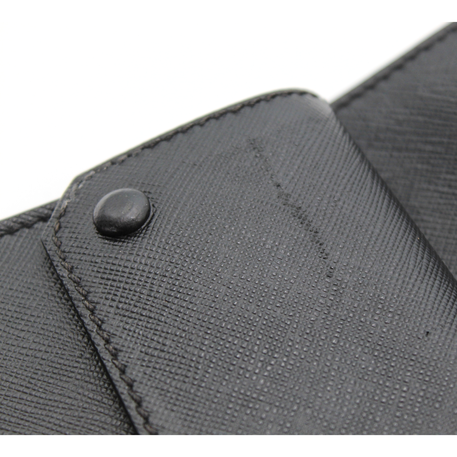 Calf Black Crossbody Bag