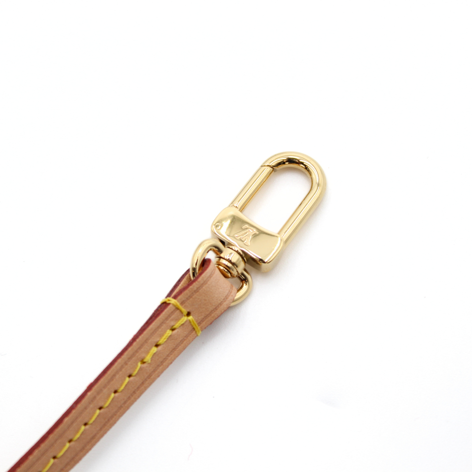 Coated Canvas Marron Pouch
