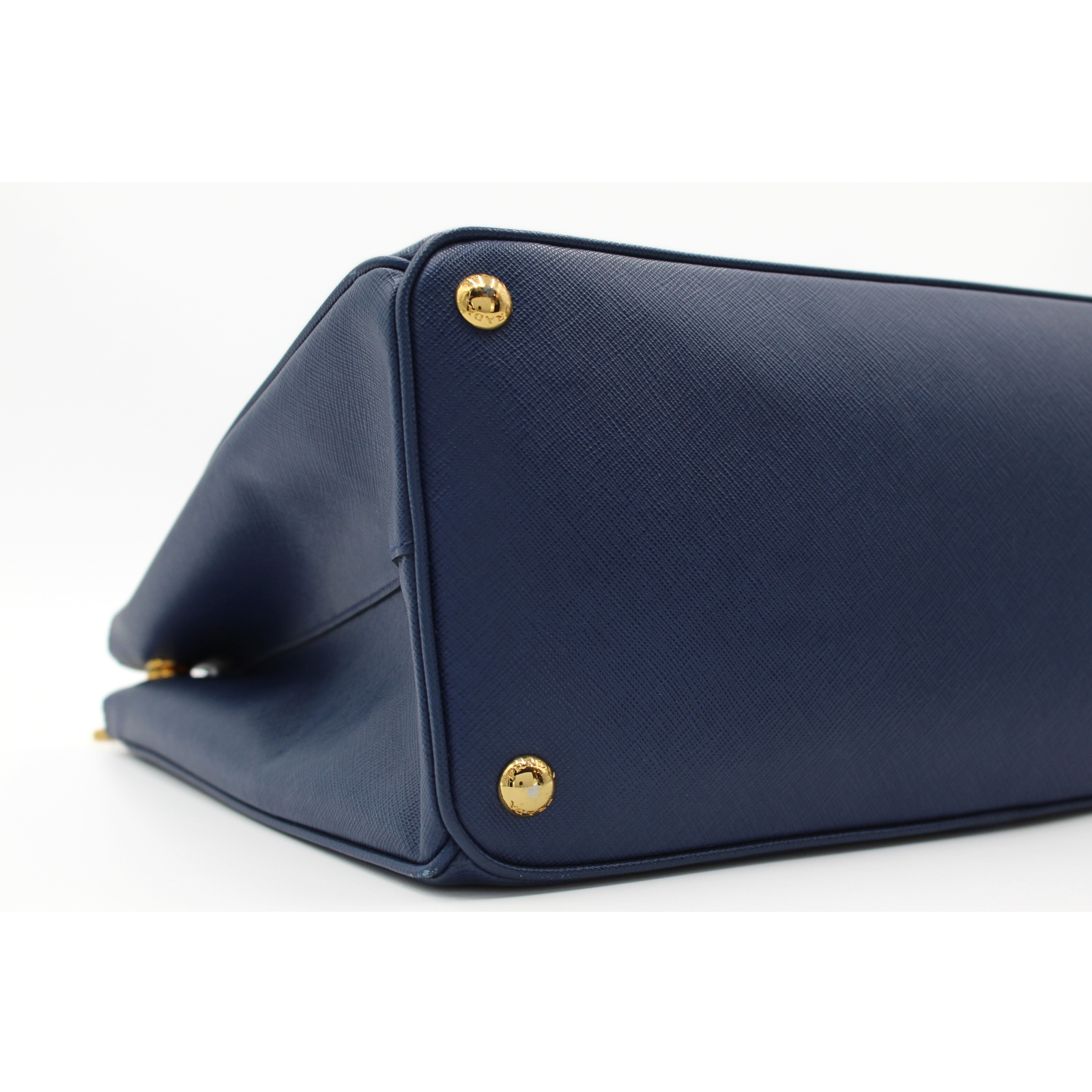 Galleria Calf Blue Handbag