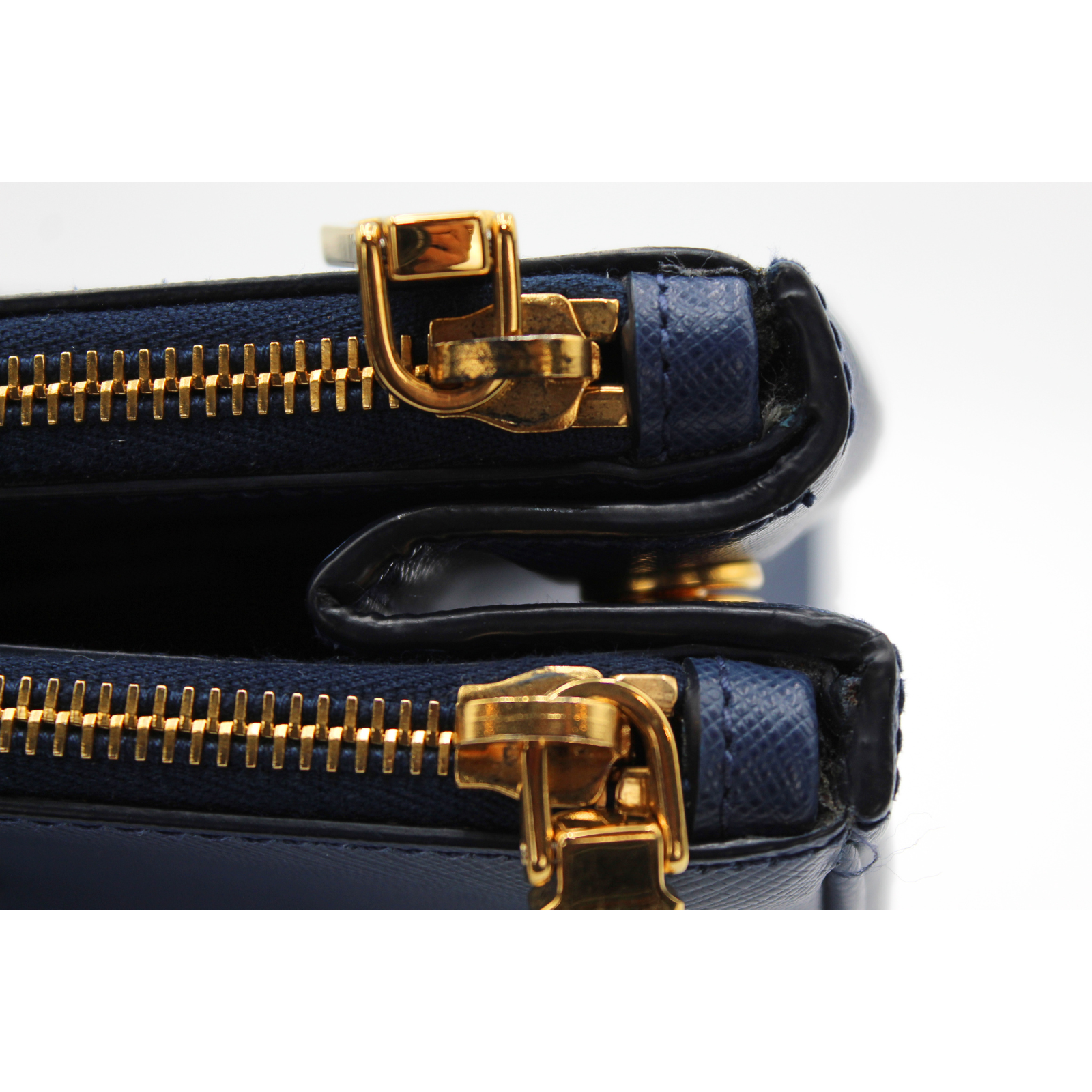 Galleria Calf Blue Handbag