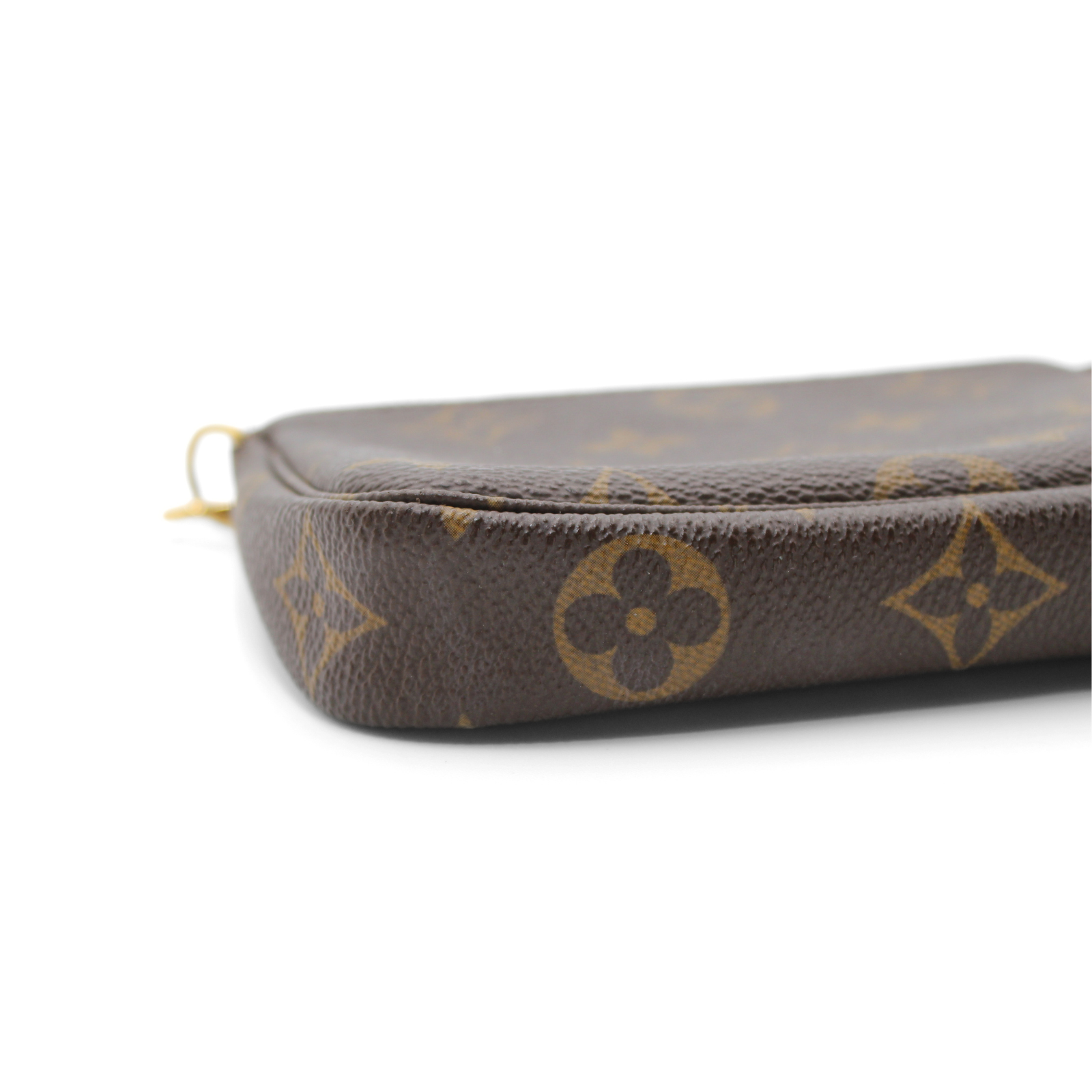 Pochette Accessoires Mini Monogram Coated Canvas Marron Pouch